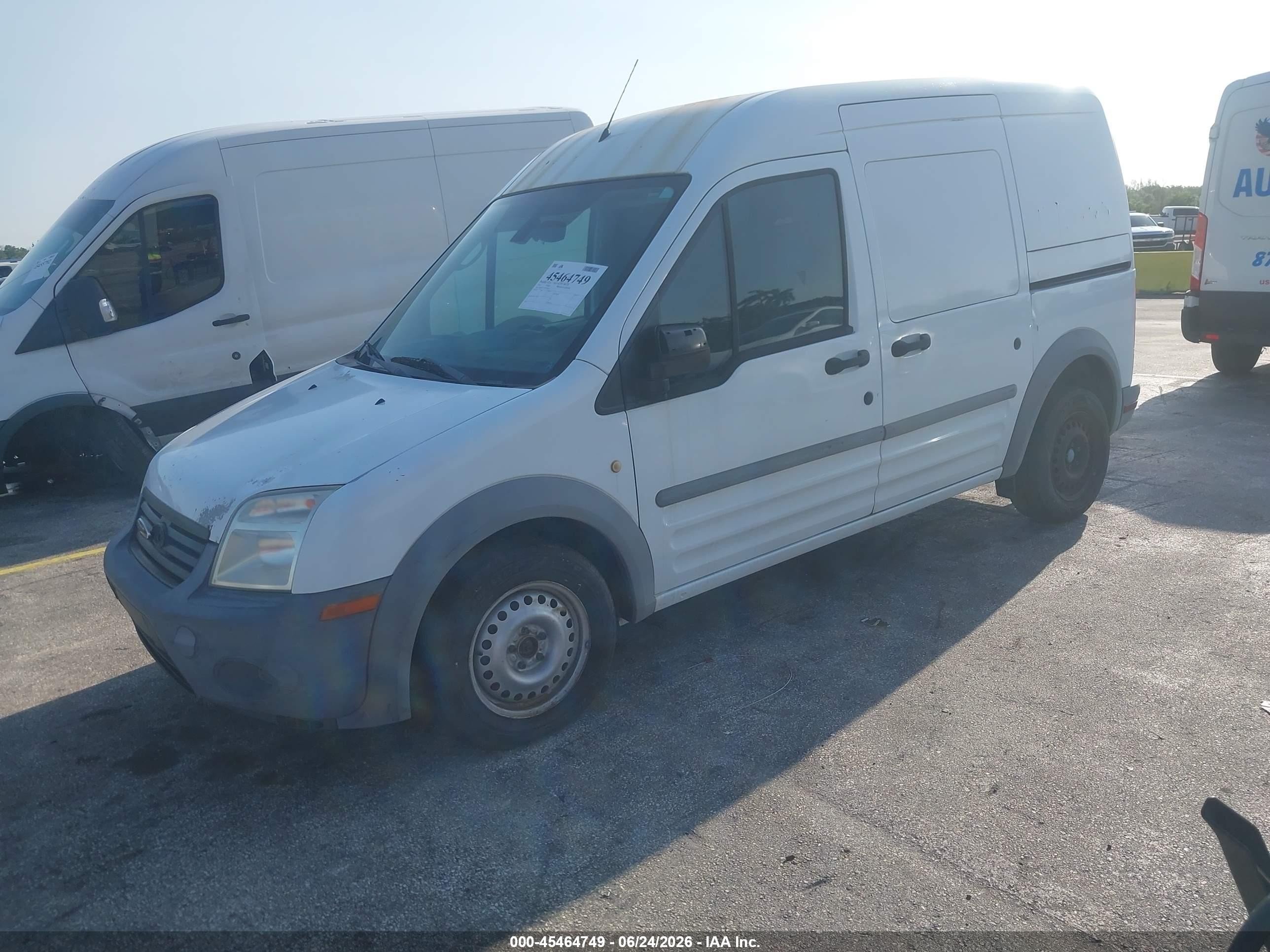 2012 Ford Transit Connect Xl White vin: NM0LS7AN4CT116022