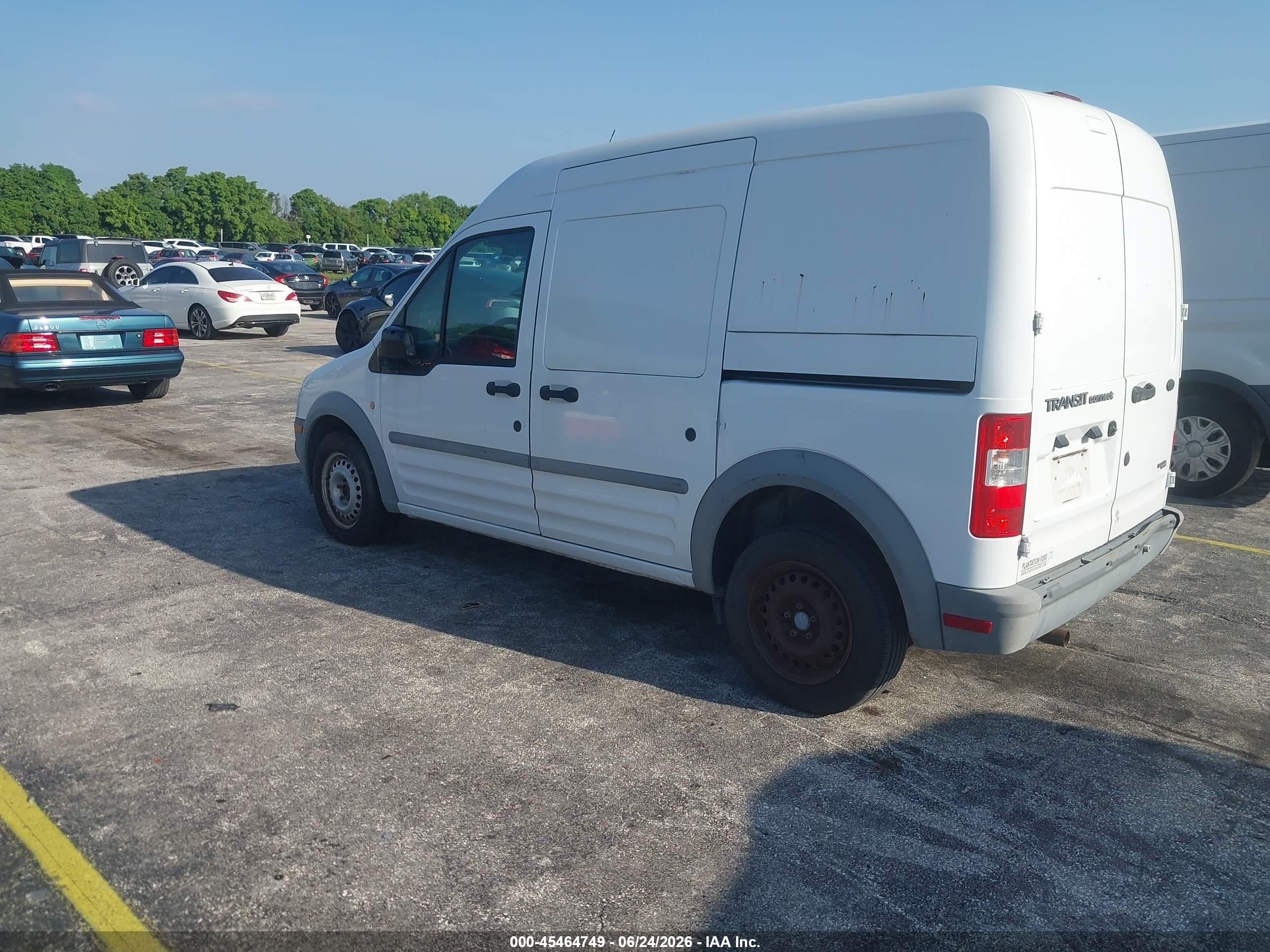 2012 Ford Transit Connect Xl White vin: NM0LS7AN4CT116022