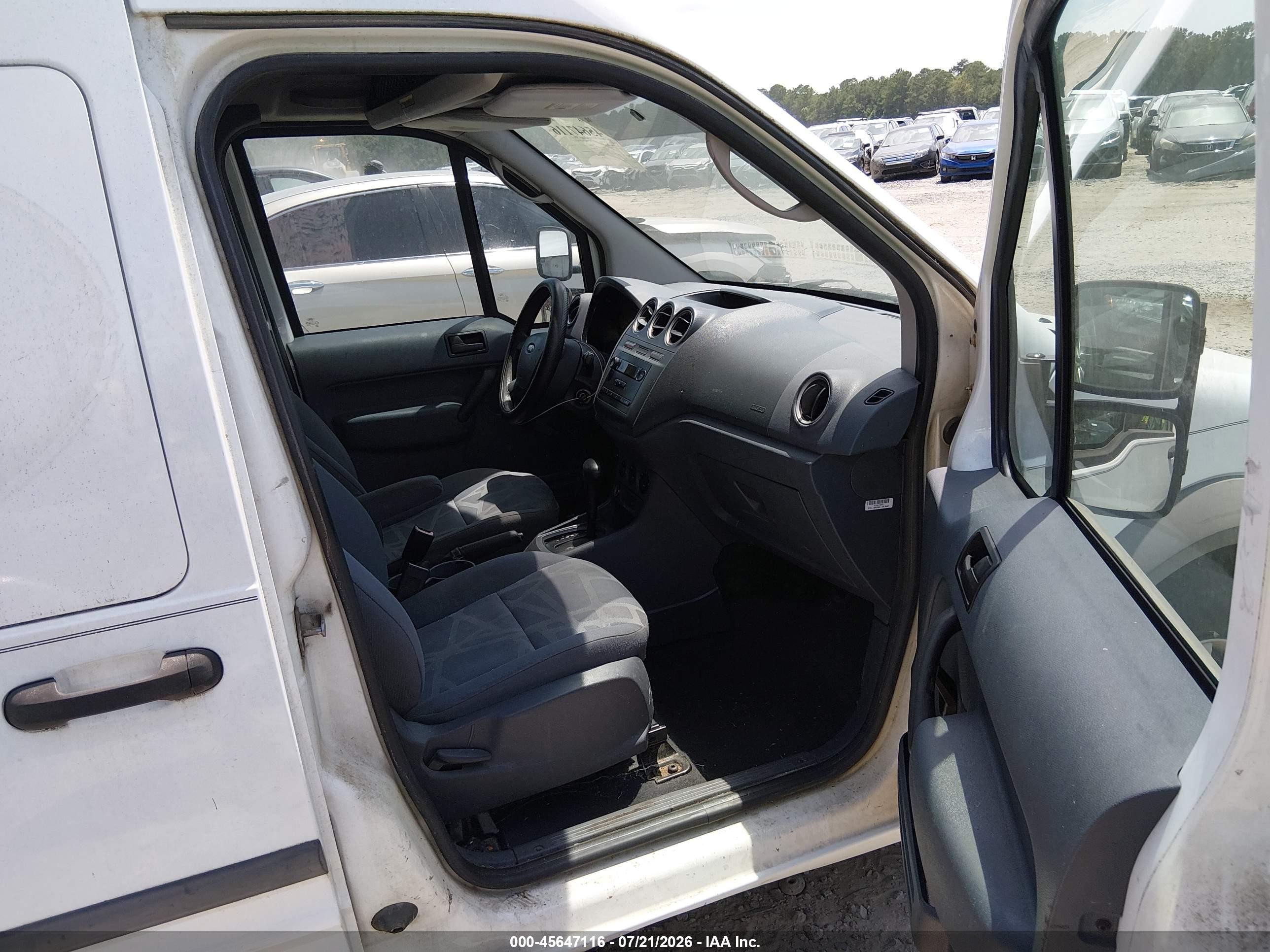 2013 Ford Transit Connect Xl White vin: NM0LS7AN4DT138510