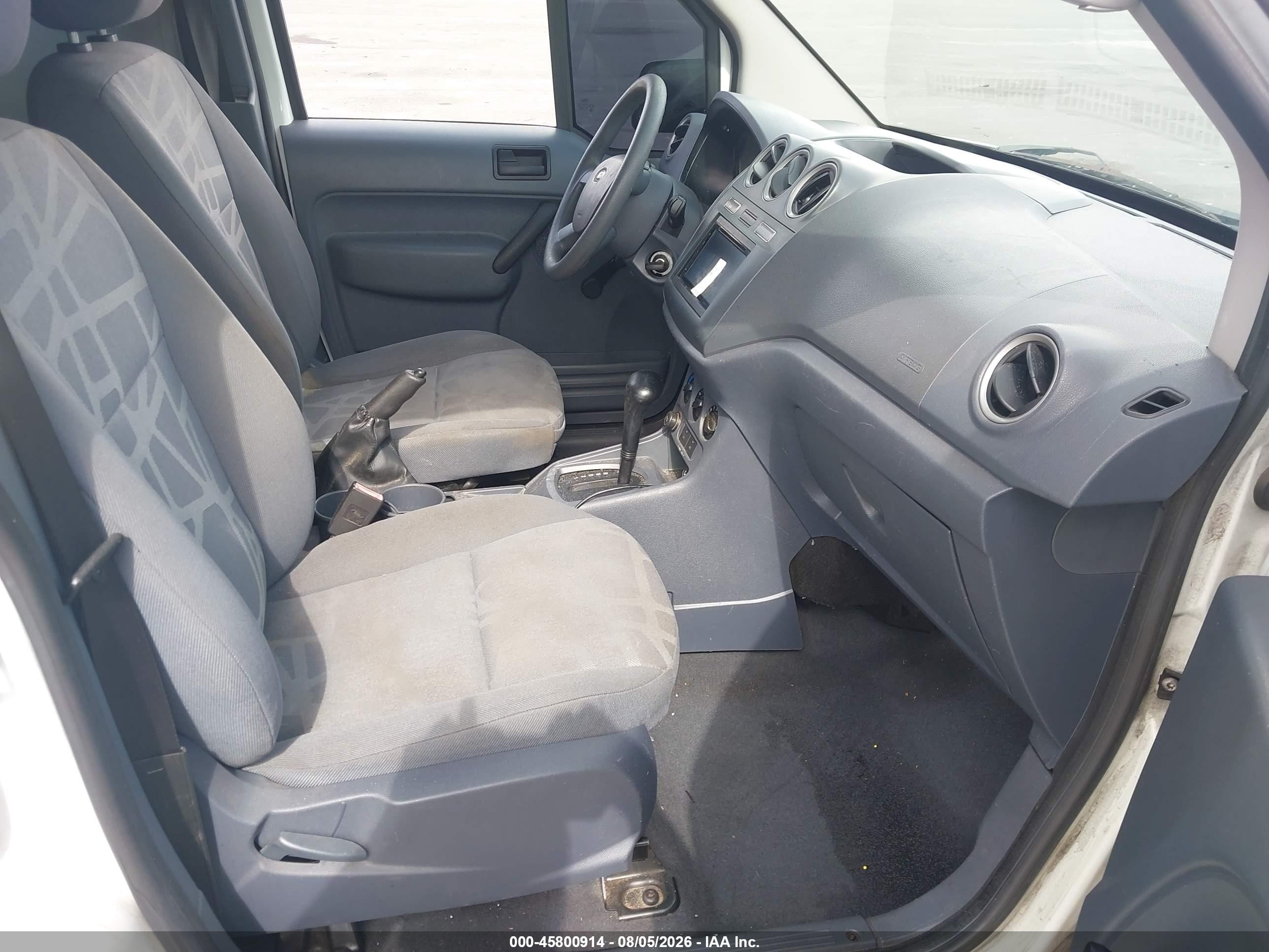 2013 Ford Transit Connect Xl White vin: NM0LS7AN4DT139219