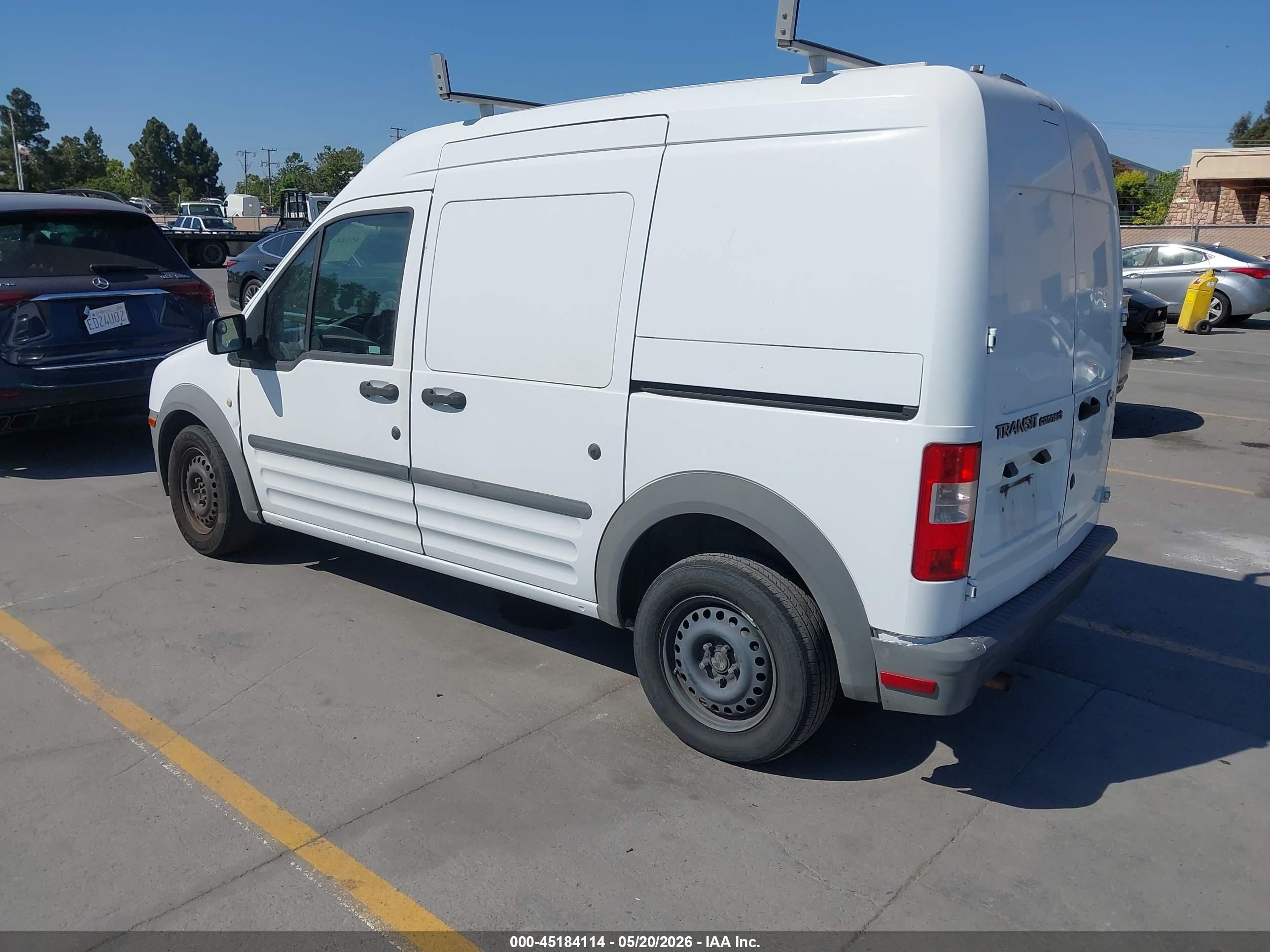 2010 Ford Transit Connect Xl White vin: NM0LS7AN5AT020056