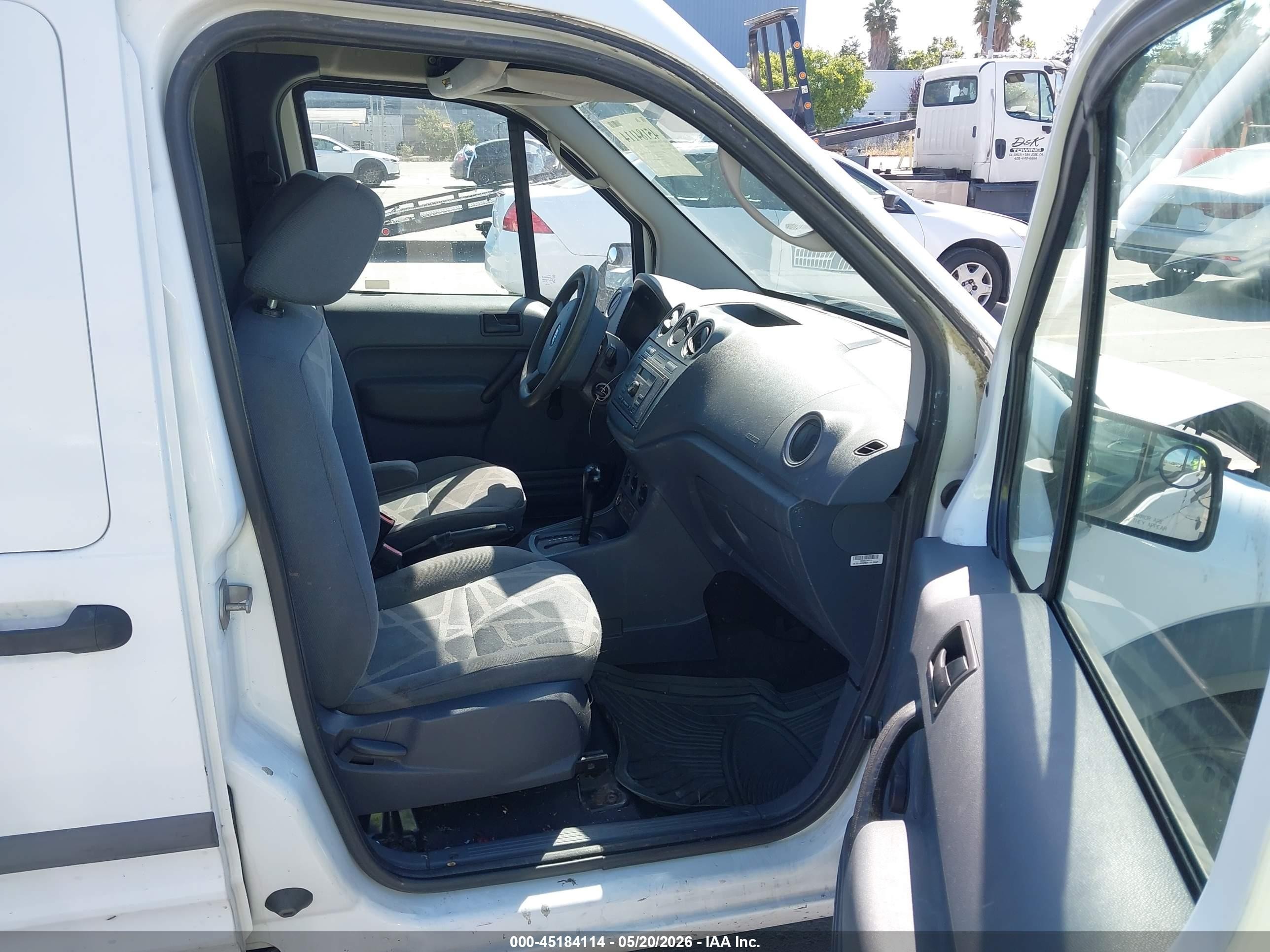 2010 Ford Transit Connect Xl White vin: NM0LS7AN5AT020056