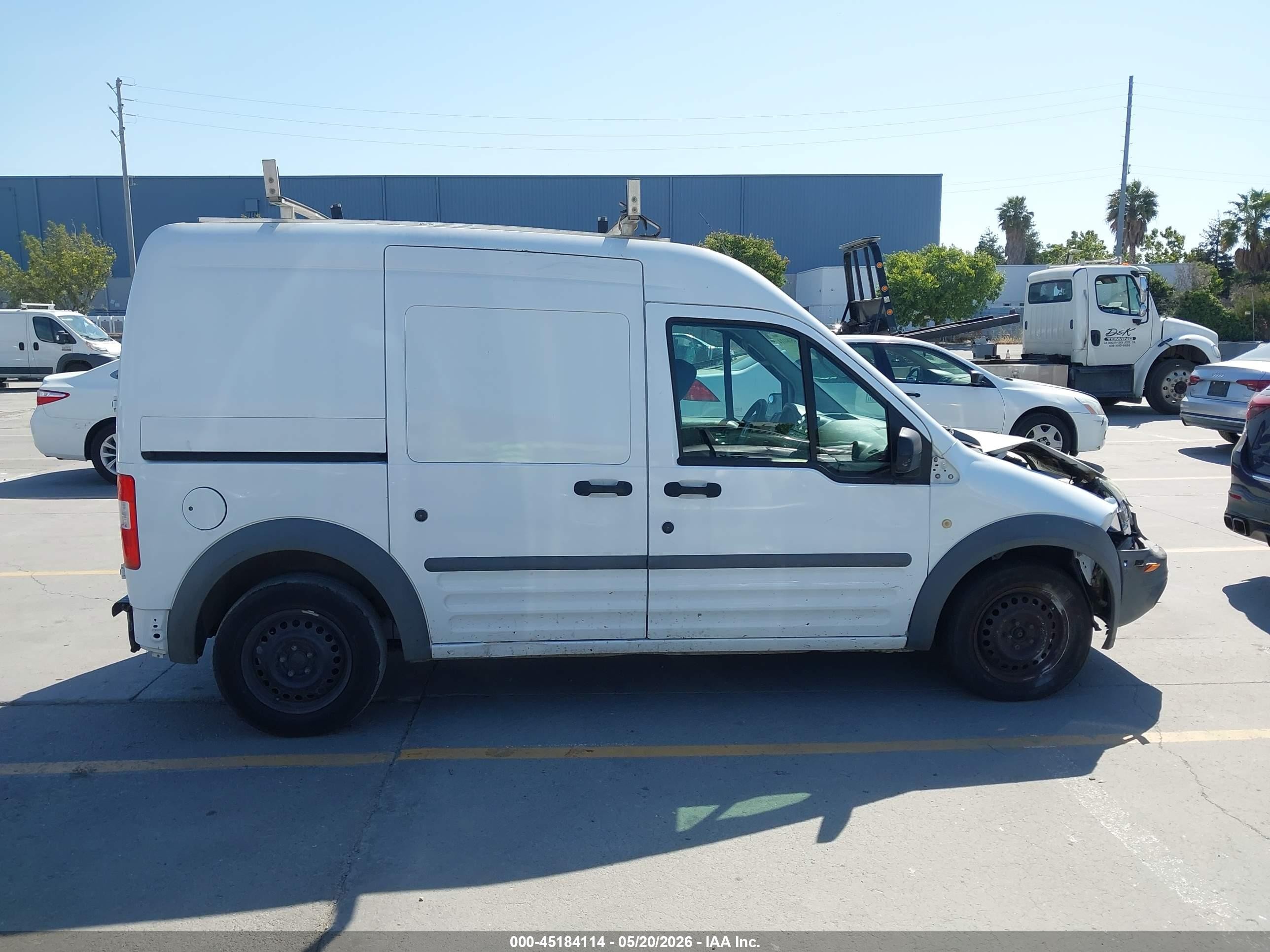 2010 Ford Transit Connect Xl White vin: NM0LS7AN5AT020056