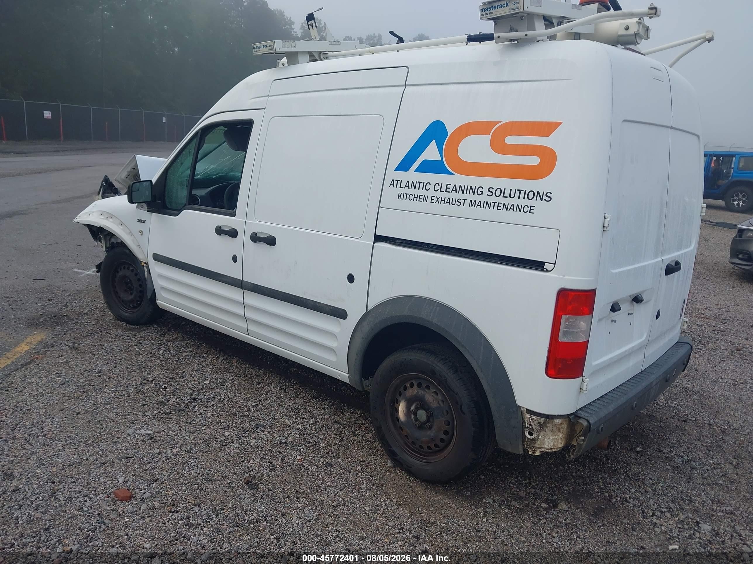 2013 Ford Transit Connect Xl White vin: NM0LS7AN6DT127282