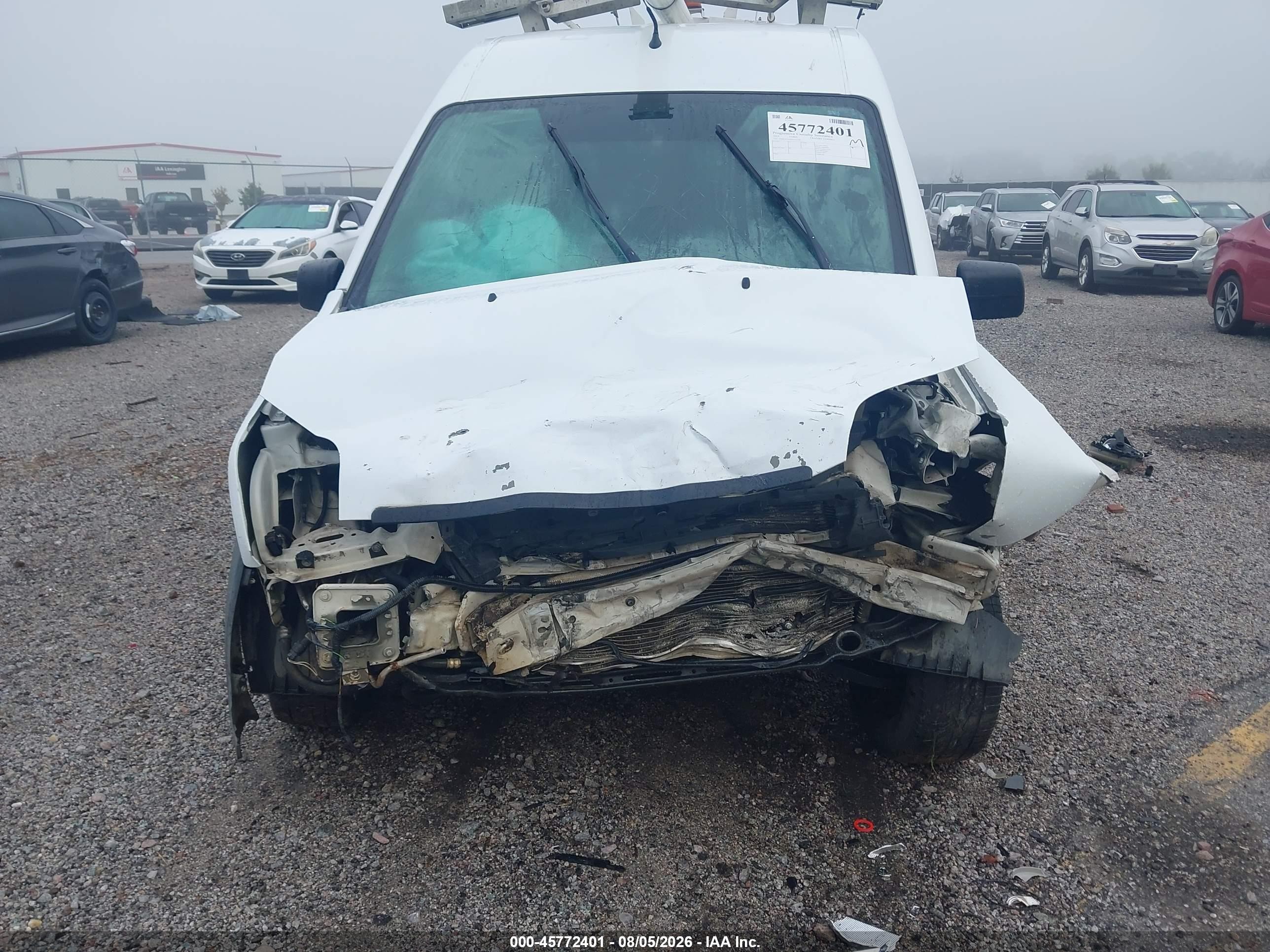 2013 Ford Transit Connect Xl White vin: NM0LS7AN6DT127282