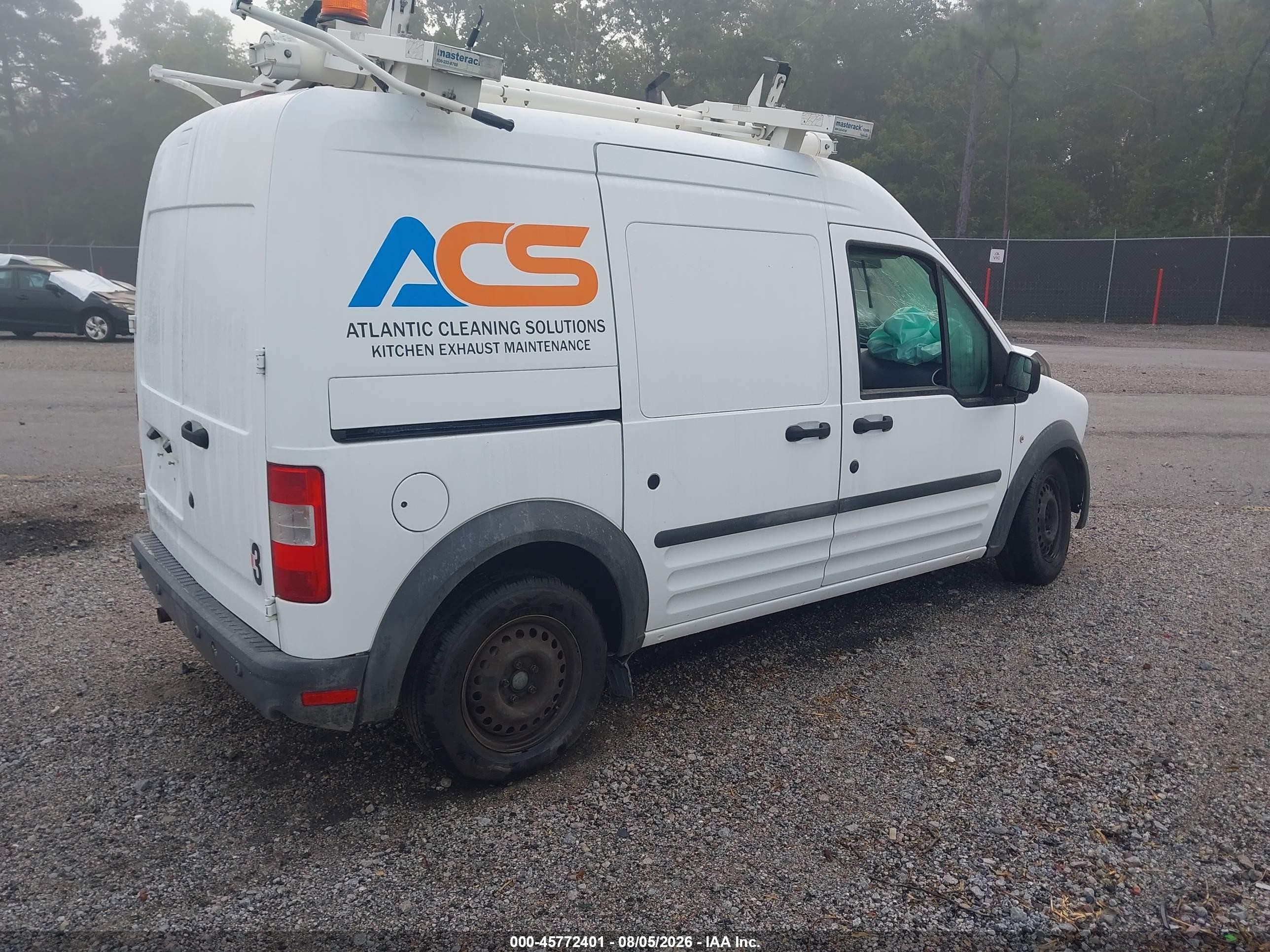 2013 Ford Transit Connect Xl White vin: NM0LS7AN6DT127282