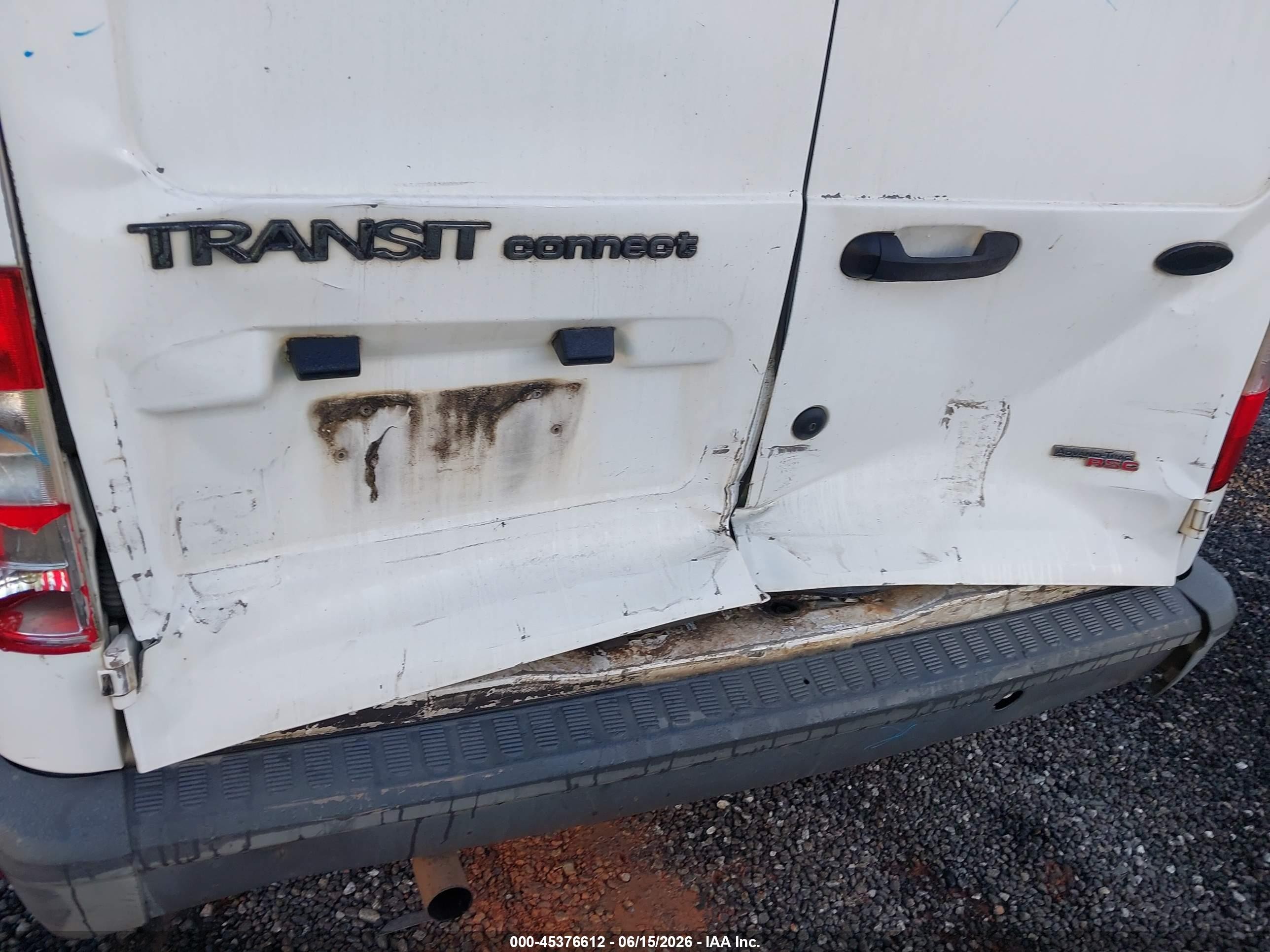 2013 Ford Transit Connect Xl White vin: NM0LS7AN6DT148410
