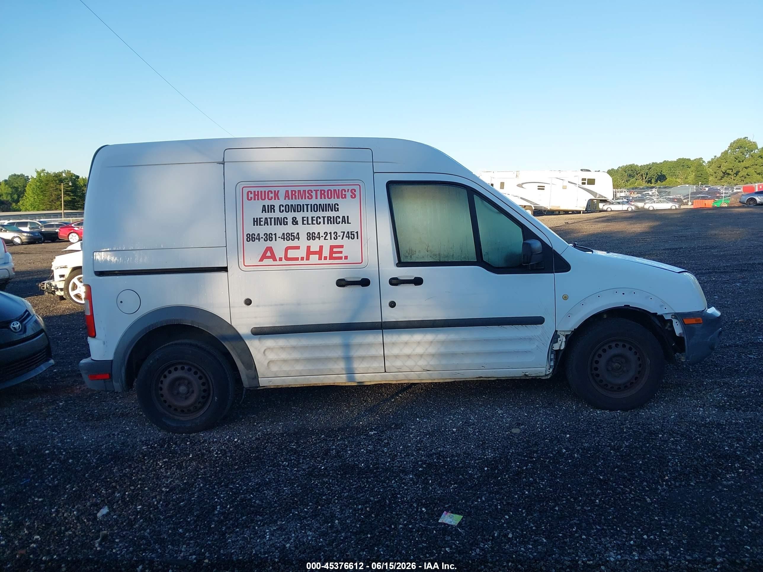 2013 Ford Transit Connect Xl White vin: NM0LS7AN6DT148410