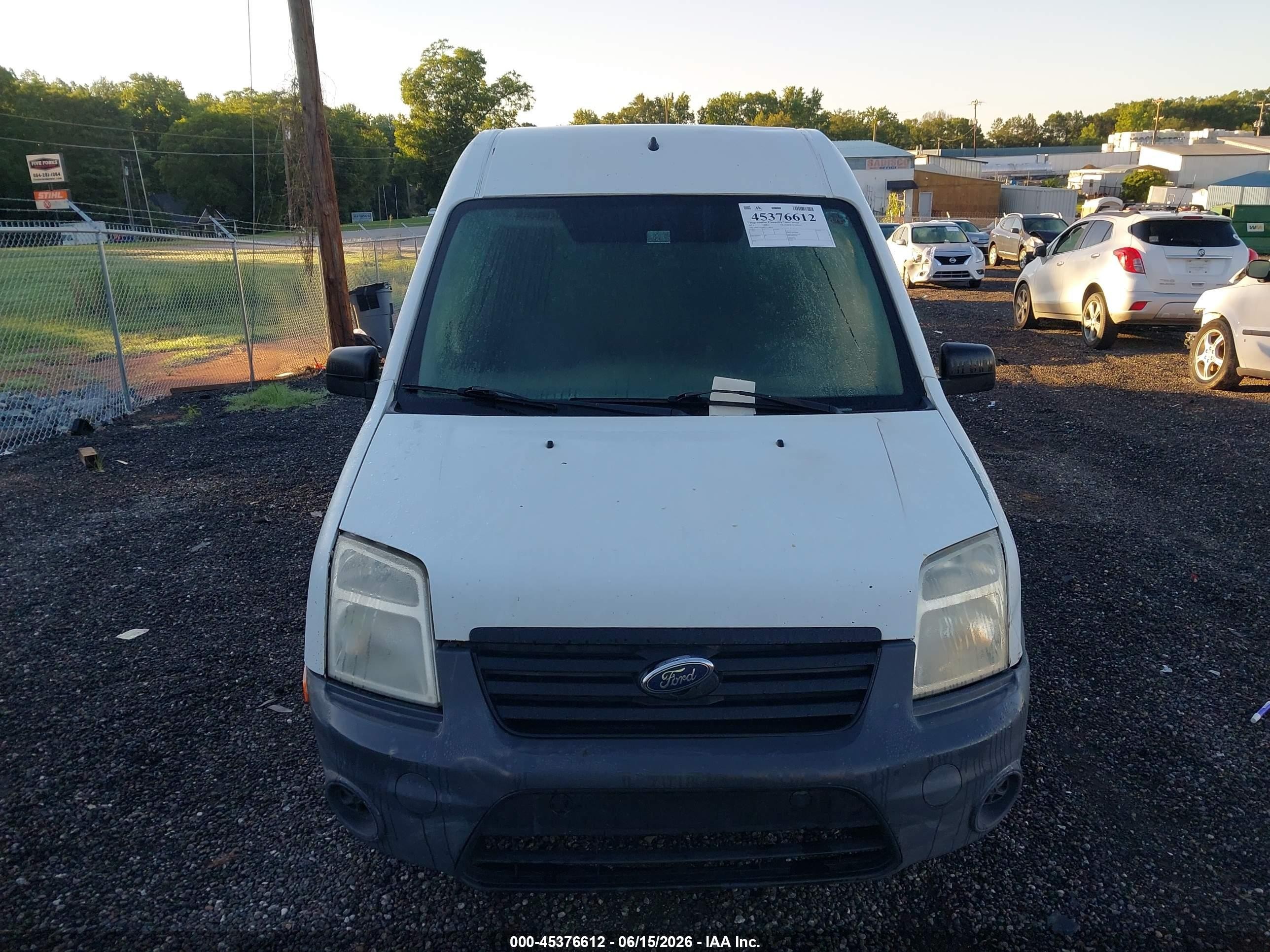 2013 Ford Transit Connect Xl White vin: NM0LS7AN6DT148410