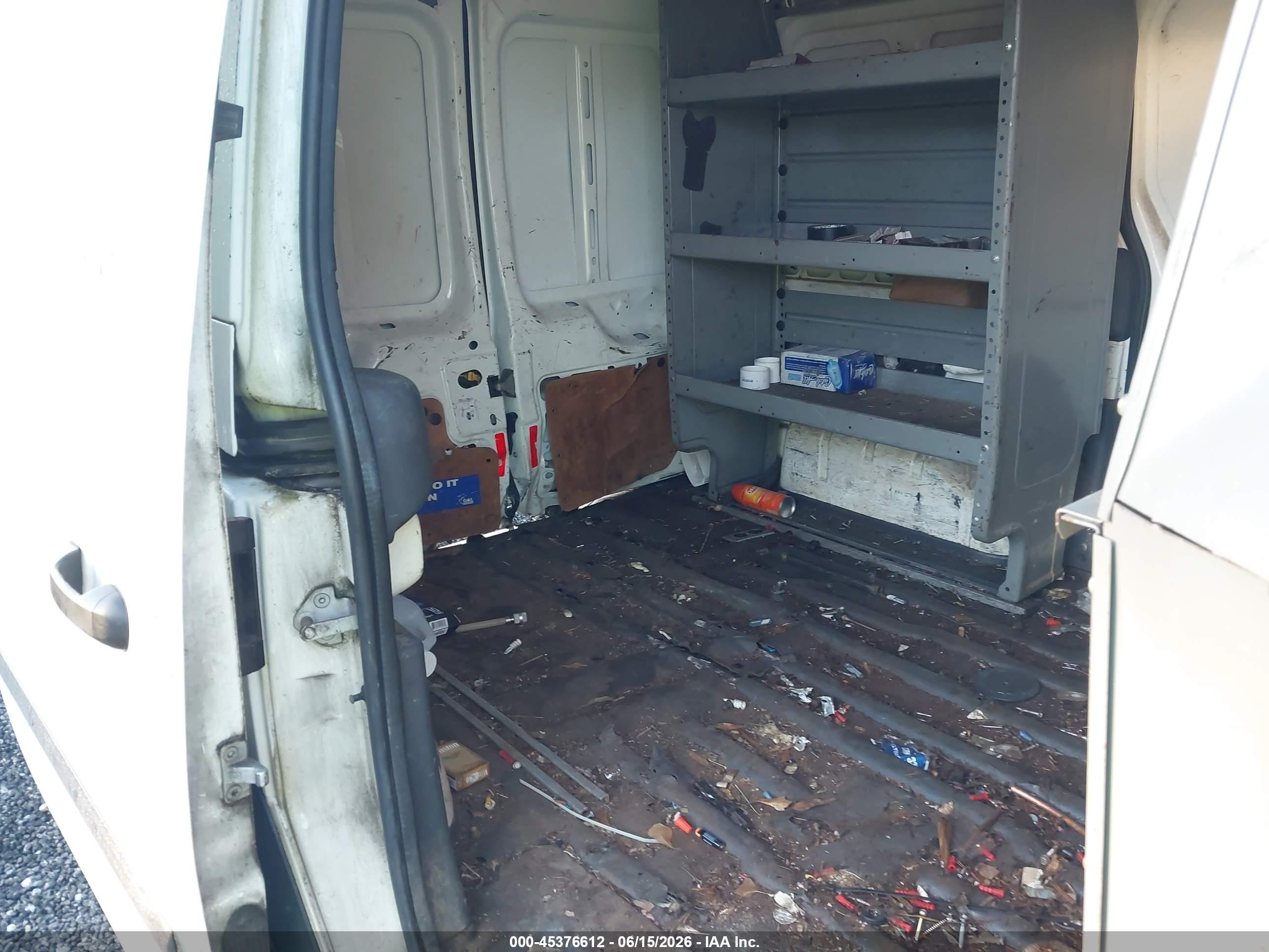 2013 Ford Transit Connect Xl White vin: NM0LS7AN6DT148410