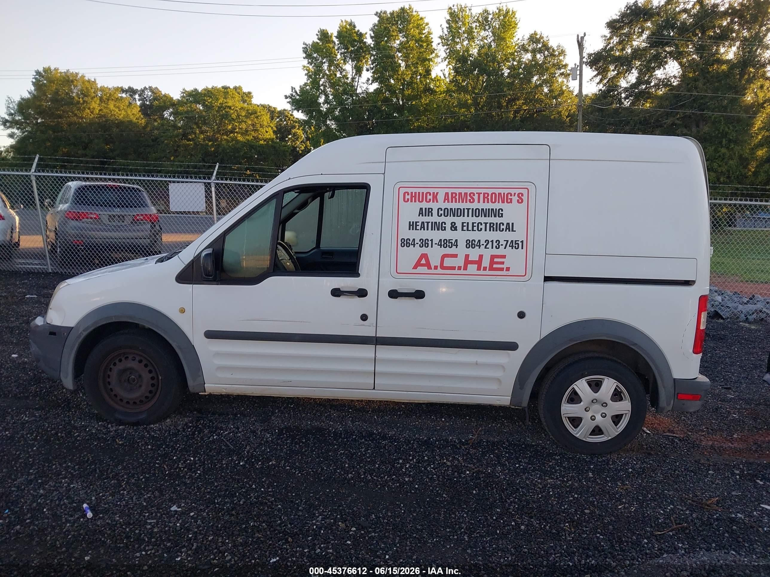 2013 Ford Transit Connect Xl White vin: NM0LS7AN6DT148410