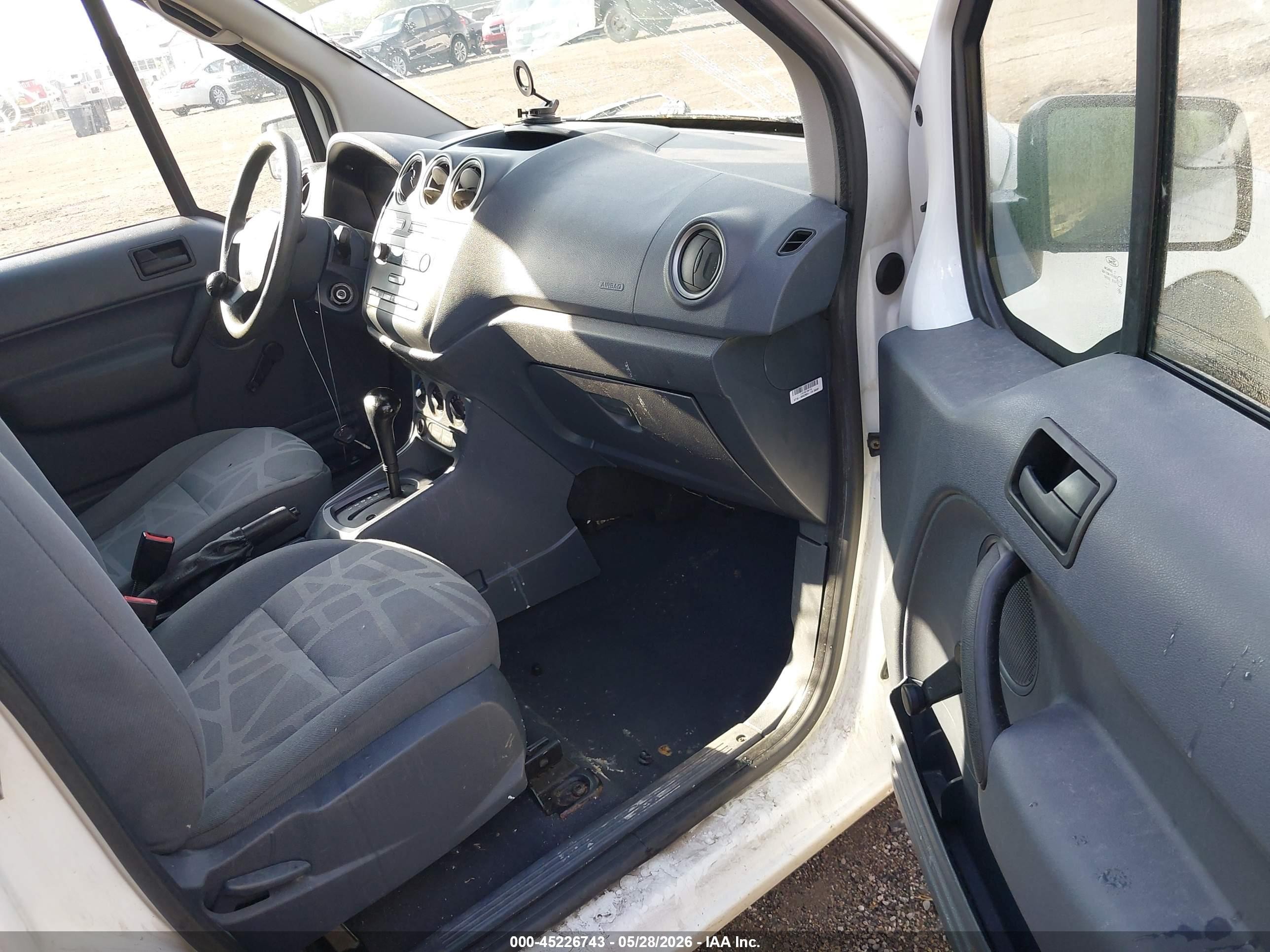 2012 Ford Transit Connect Xl White vin: NM0LS7AN7CT083081