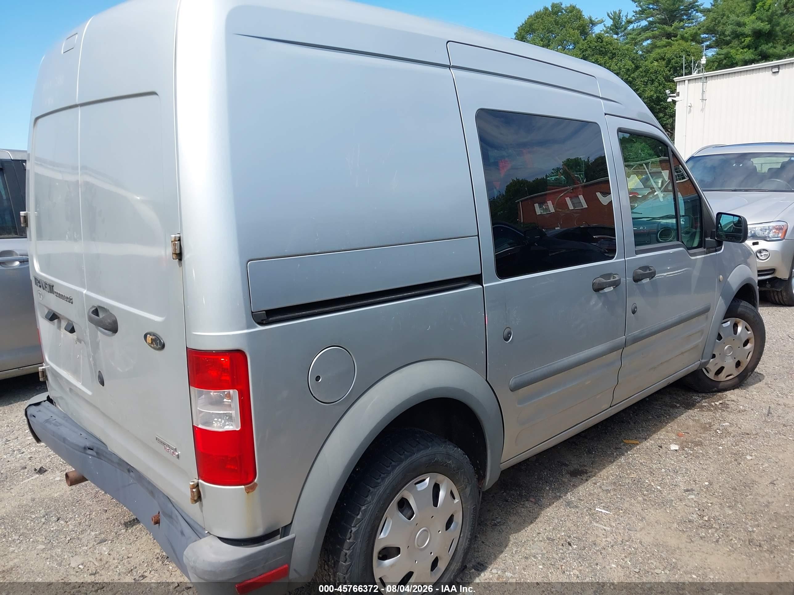 2012 Ford Transit Connect Xl Silver vin: NM0LS7AN7CT093612