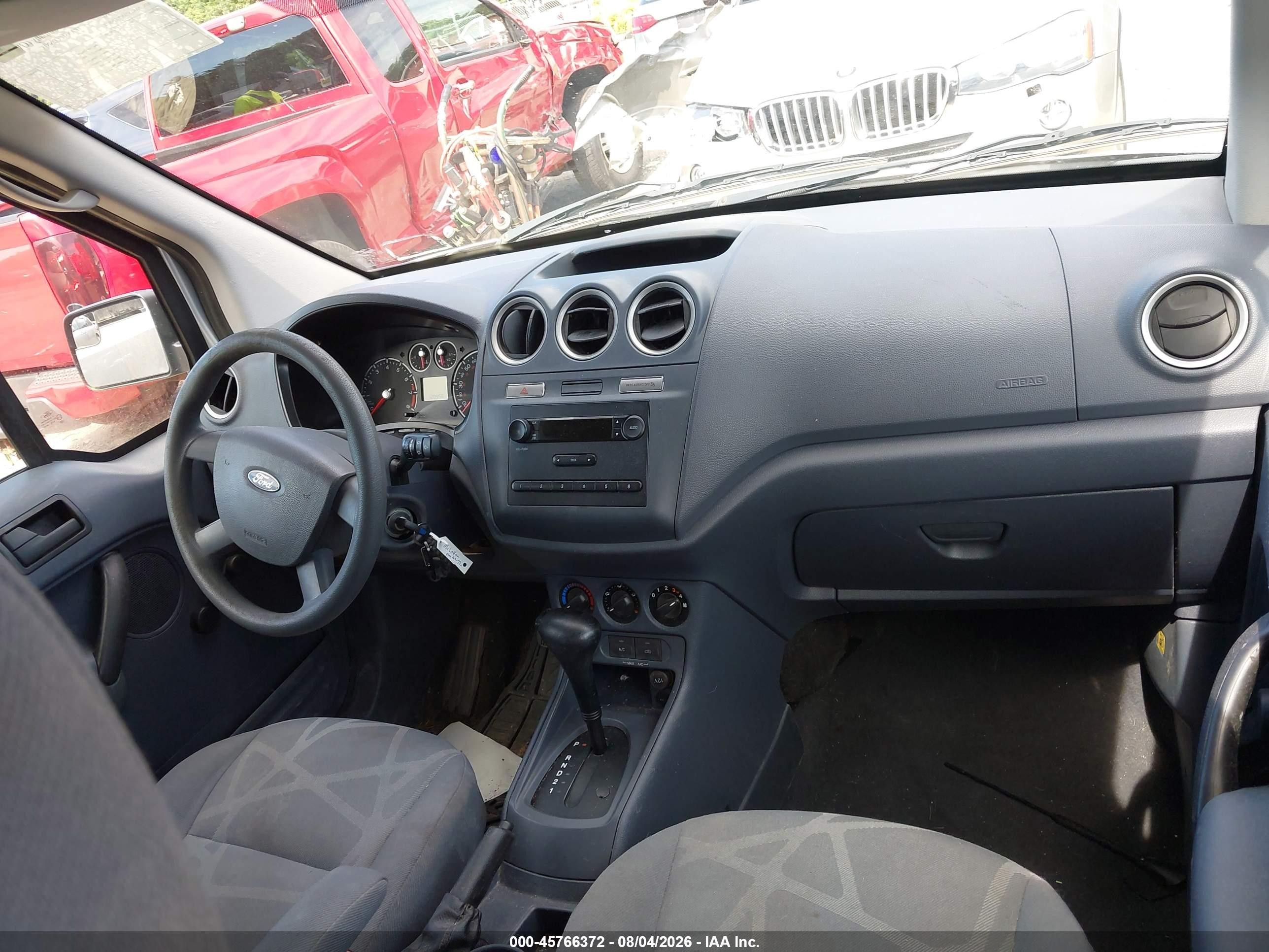 2012 Ford Transit Connect Xl Silver vin: NM0LS7AN7CT093612