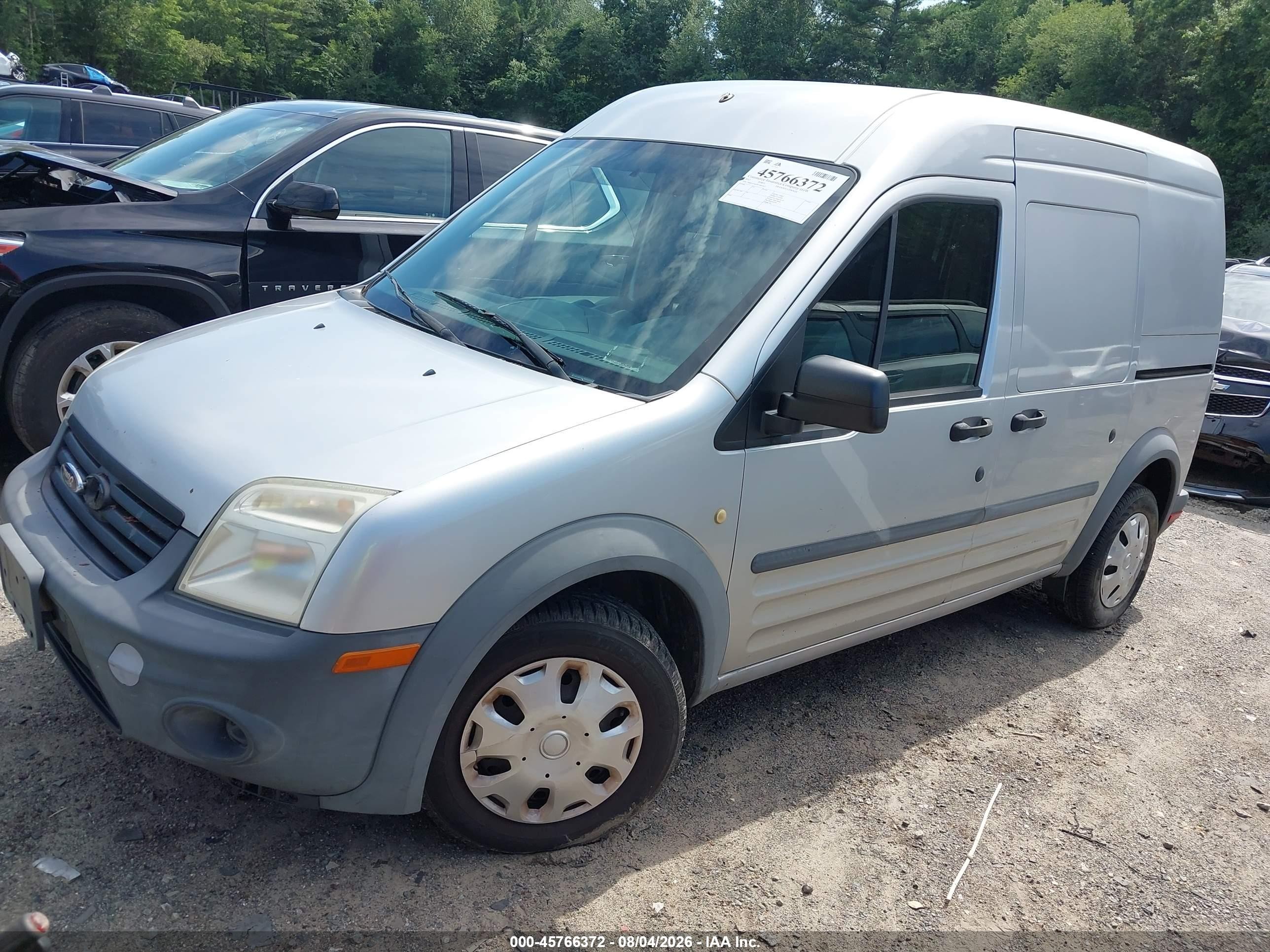 2012 Ford Transit Connect Xl Silver vin: NM0LS7AN7CT093612