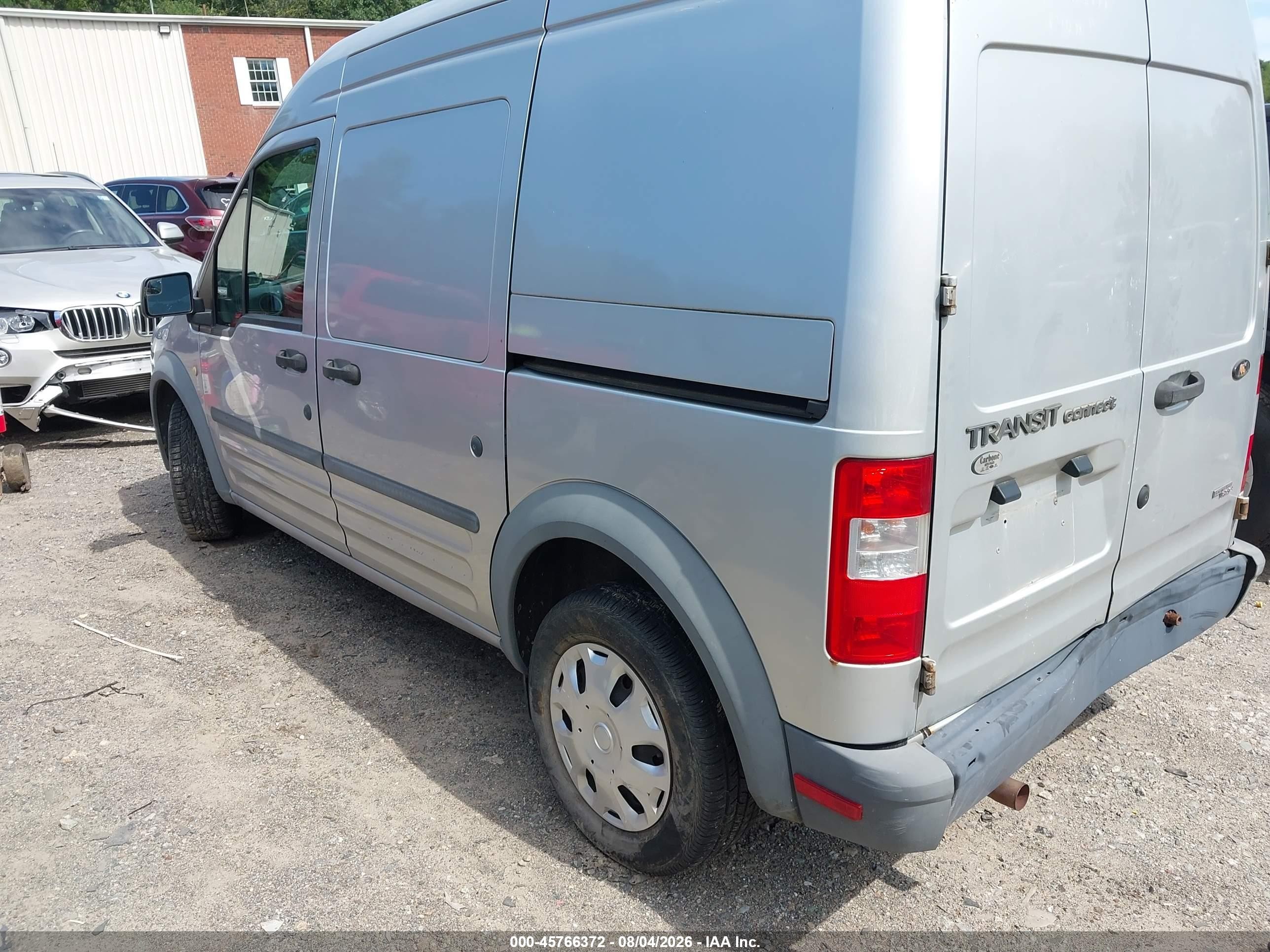 2012 Ford Transit Connect Xl Silver vin: NM0LS7AN7CT093612