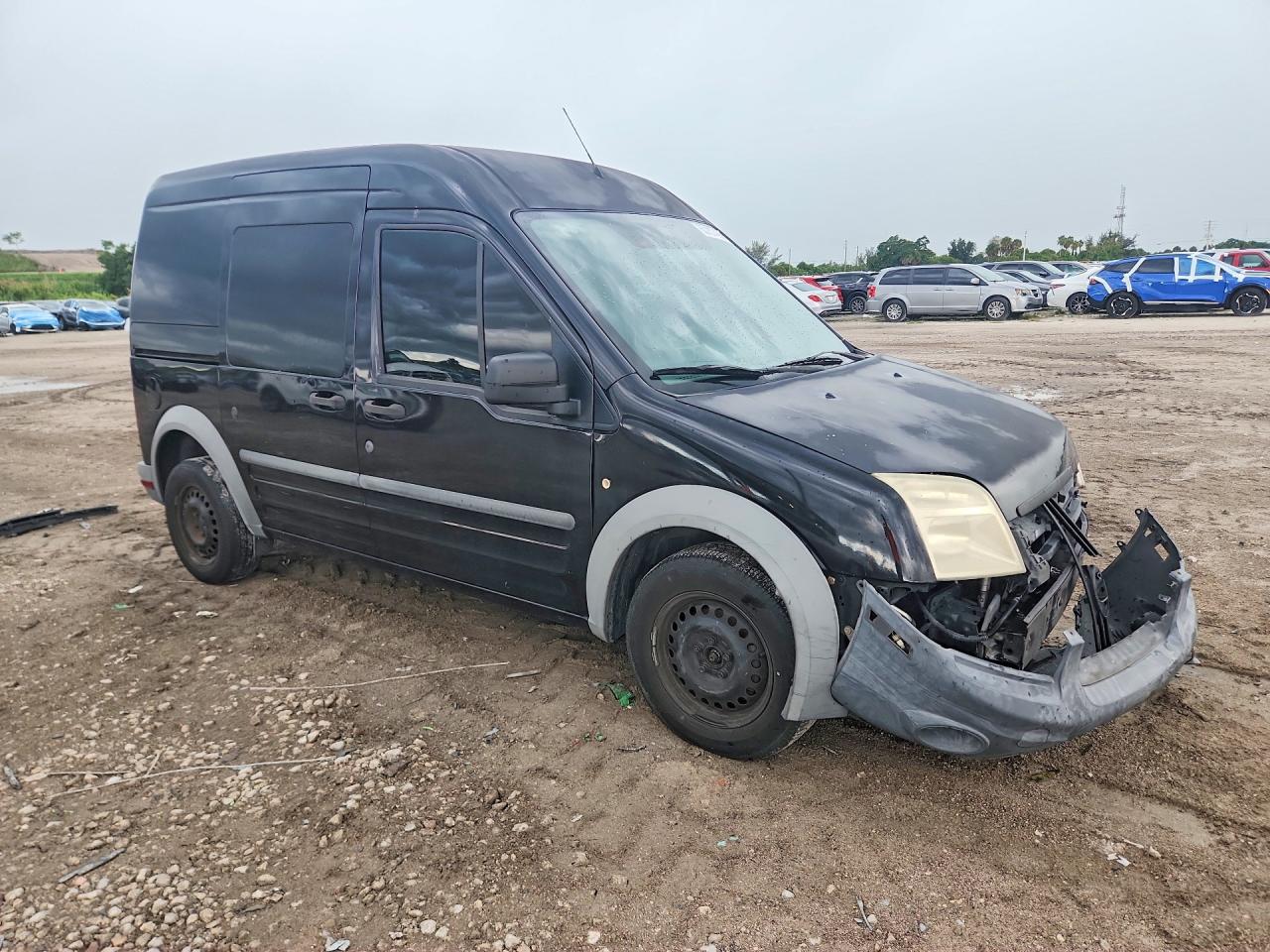 2013 Ford Transit Connect Xl Black vin: NM0LS7AN7DT148500