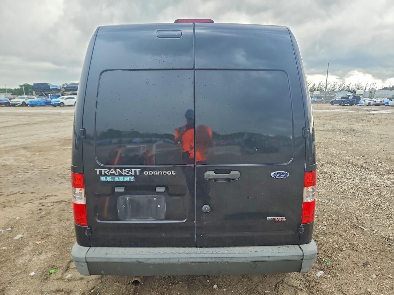 2013 Ford Transit Connect Xl Black vin: NM0LS7AN7DT148500