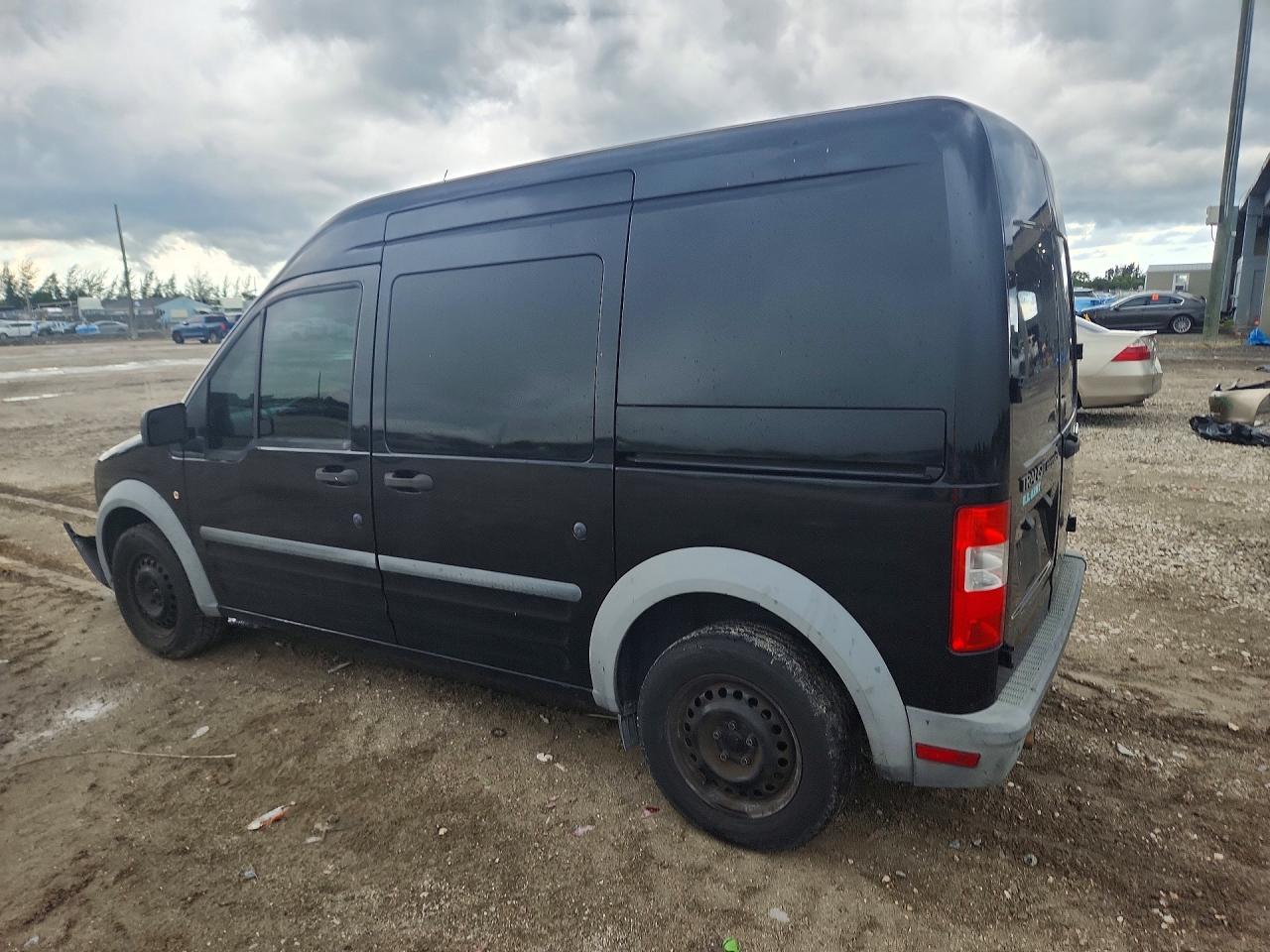 2013 Ford Transit Connect Xl Black vin: NM0LS7AN7DT148500