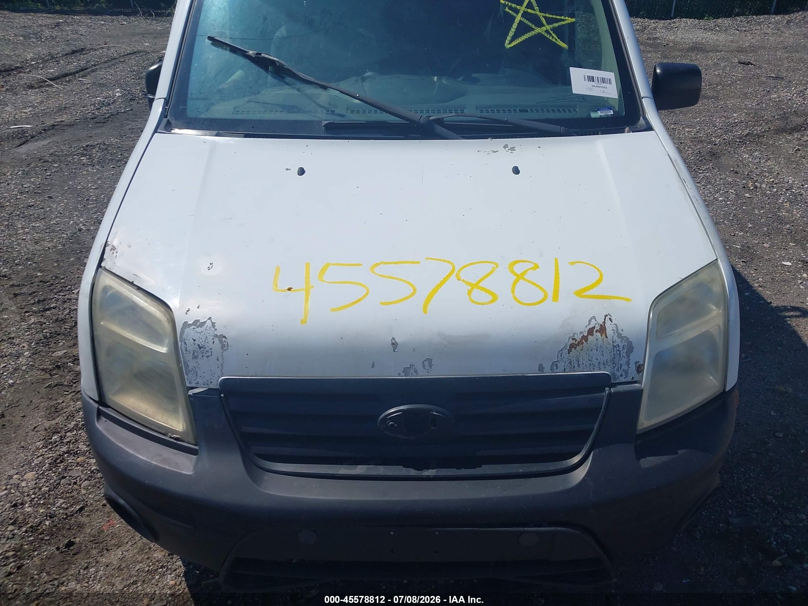 2013 Ford Transit Connect Xl White vin: NM0LS7AN8DT134671