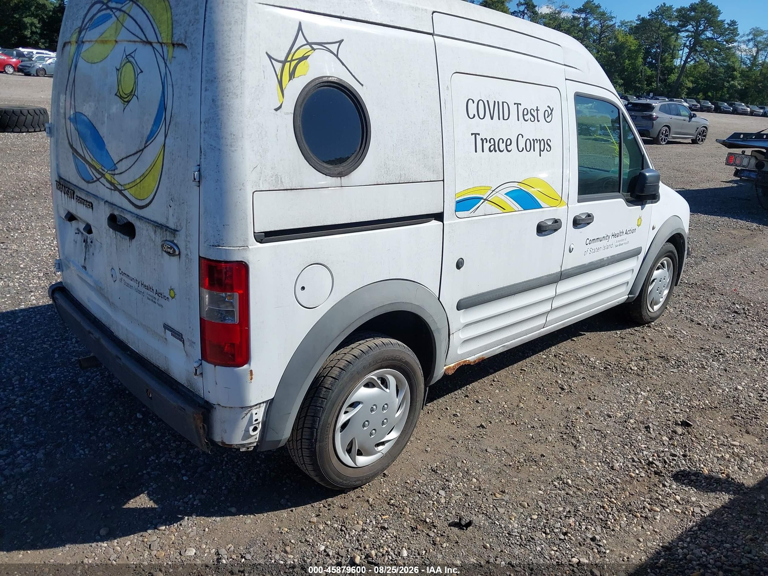 2013 Ford Transit Connect Xl Белый vin: NM0LS7AN8DT145475