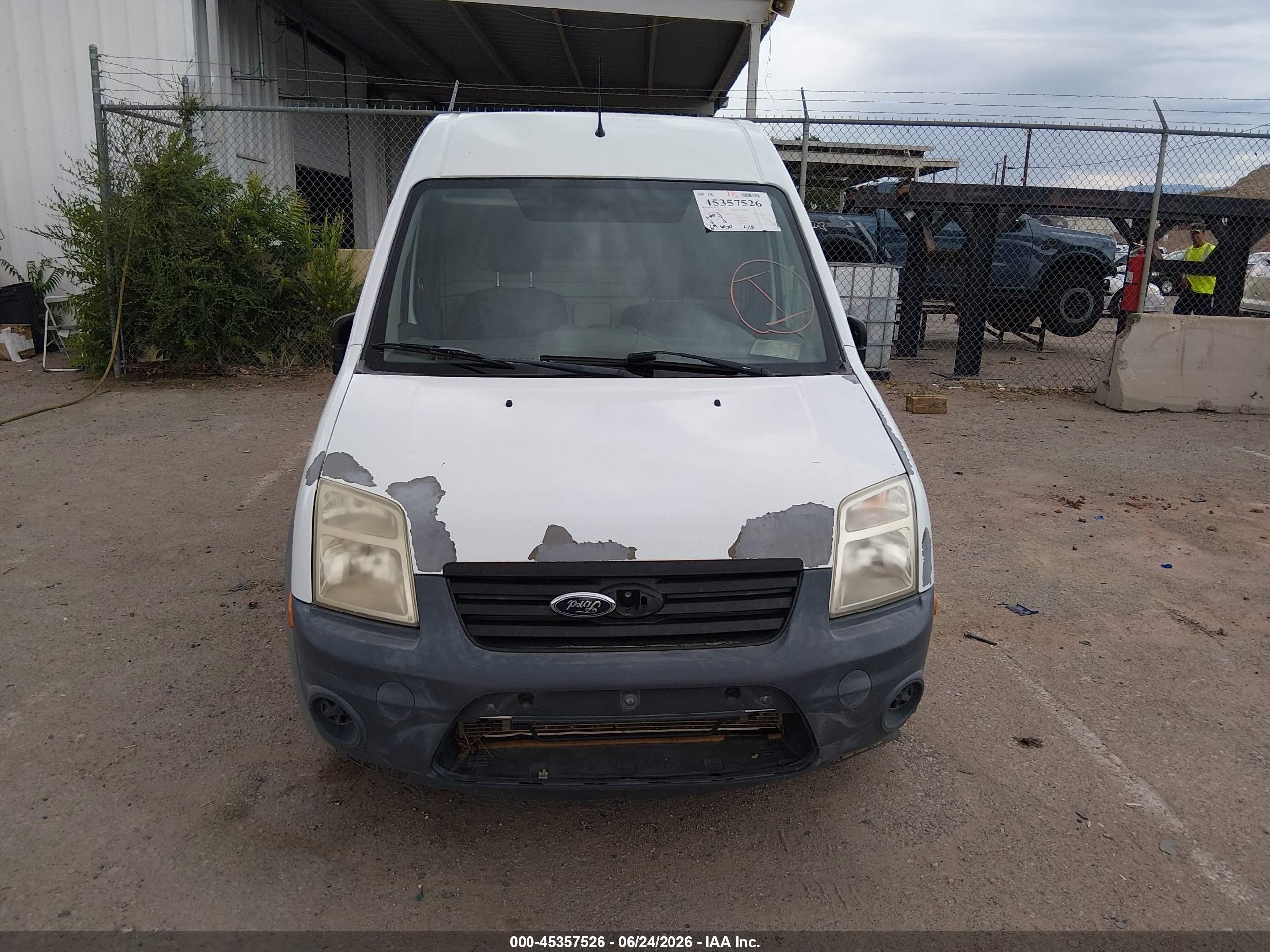 2013 Ford Transit Connect Xl Белый vin: NM0LS7AN8DT147517