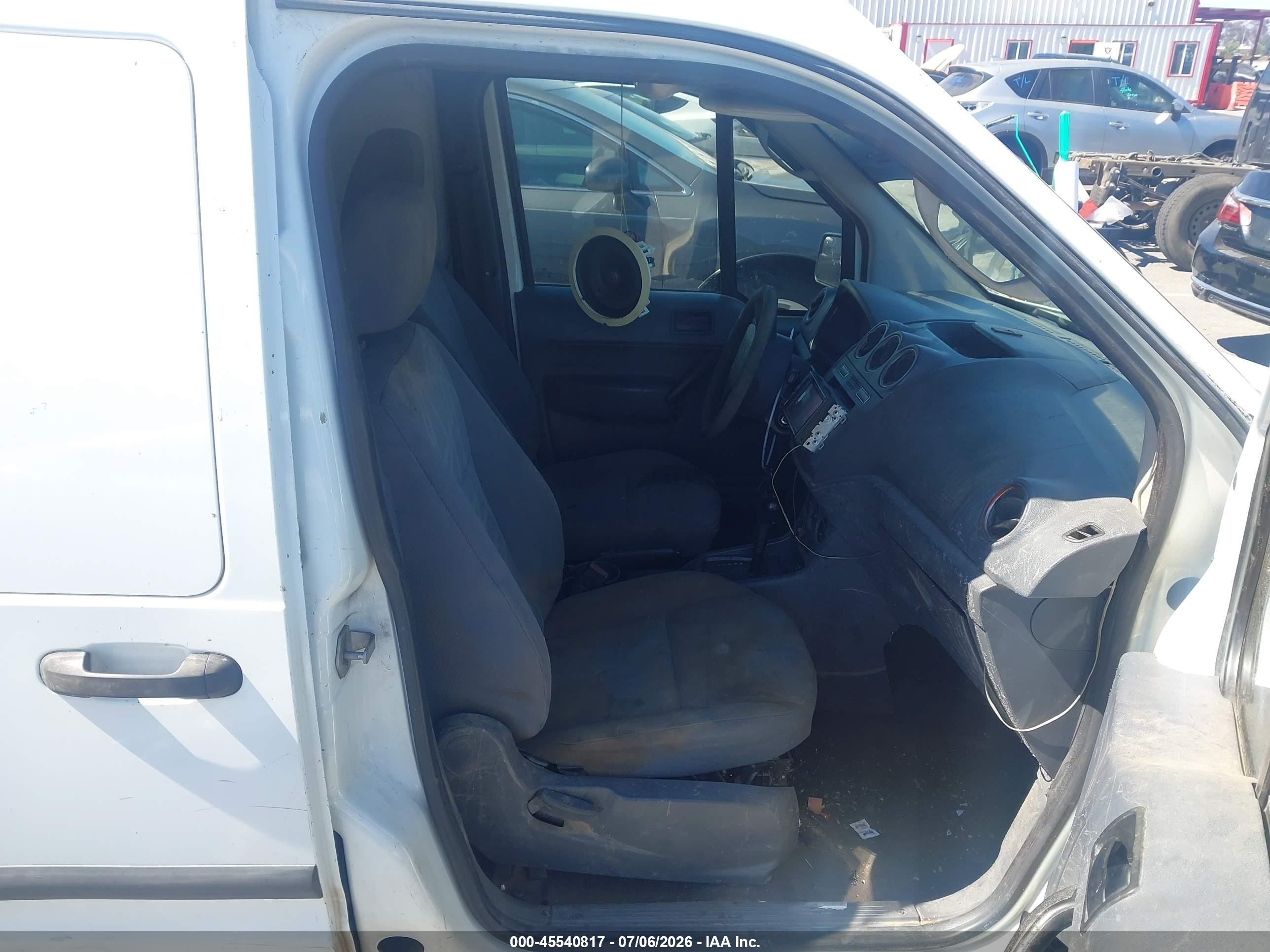 2013 Ford Transit Connect Xl White vin: NM0LS7AN8DT150398
