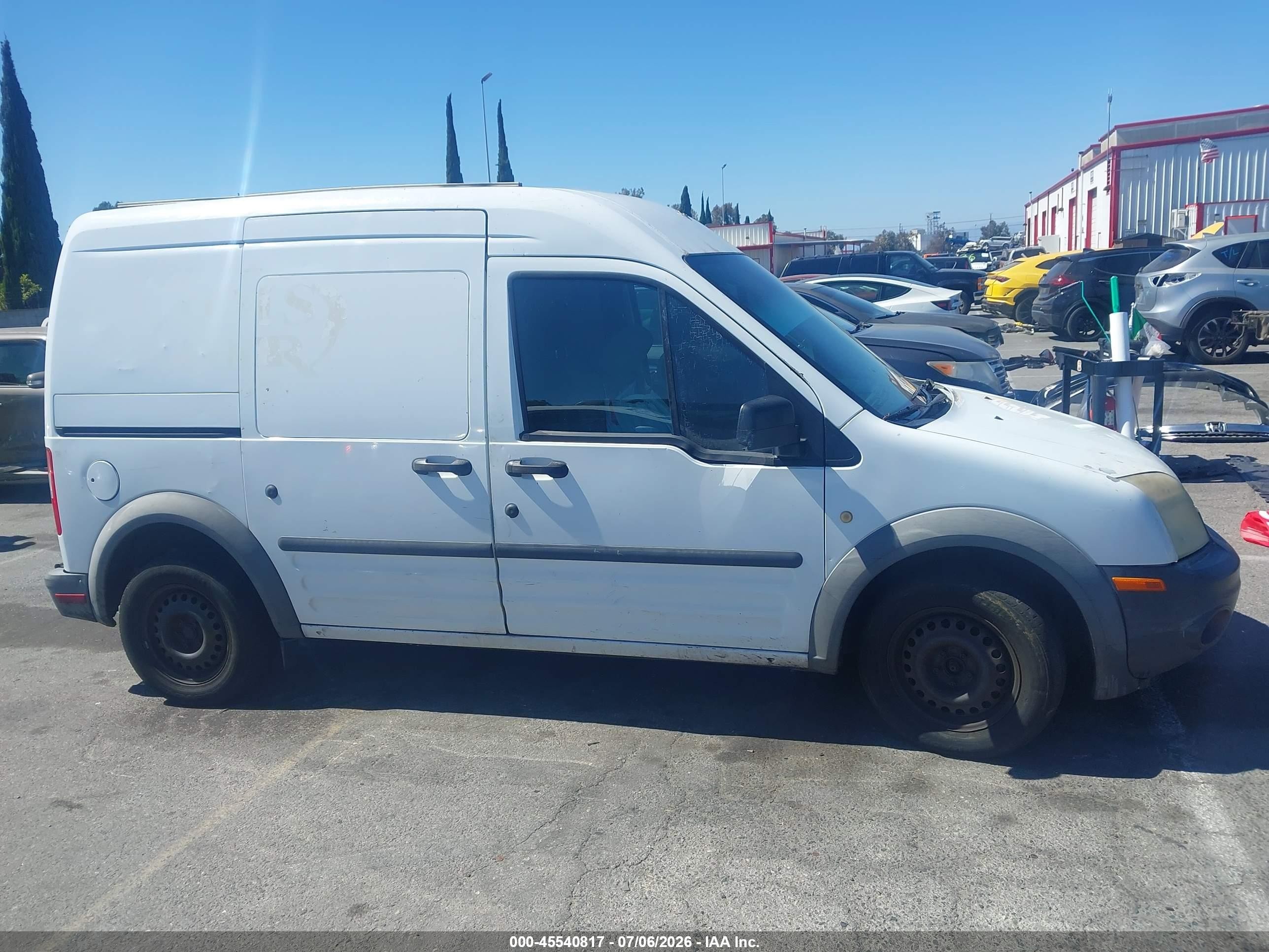 2013 Ford Transit Connect Xl White vin: NM0LS7AN8DT150398