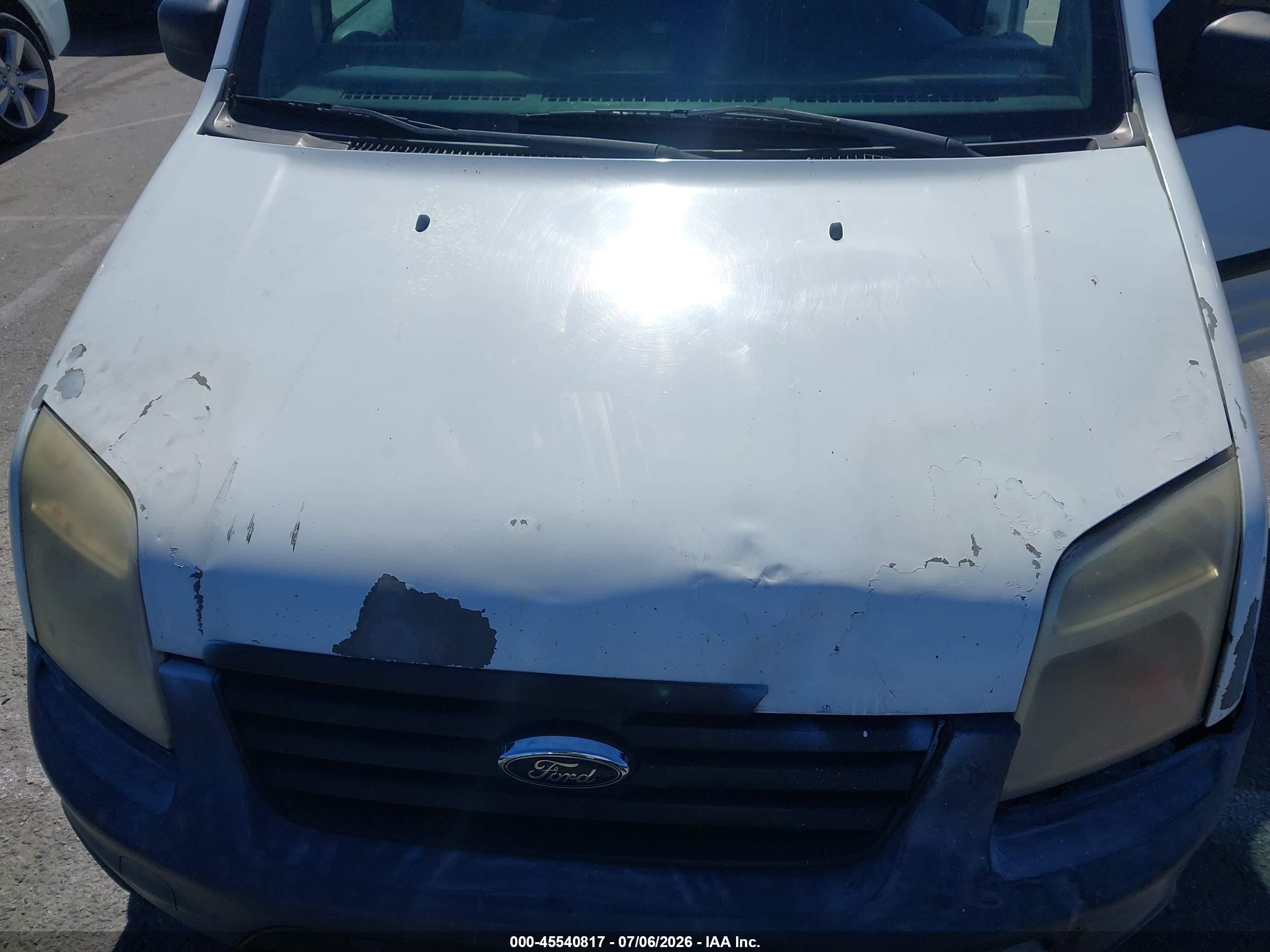 2013 Ford Transit Connect Xl White vin: NM0LS7AN8DT150398