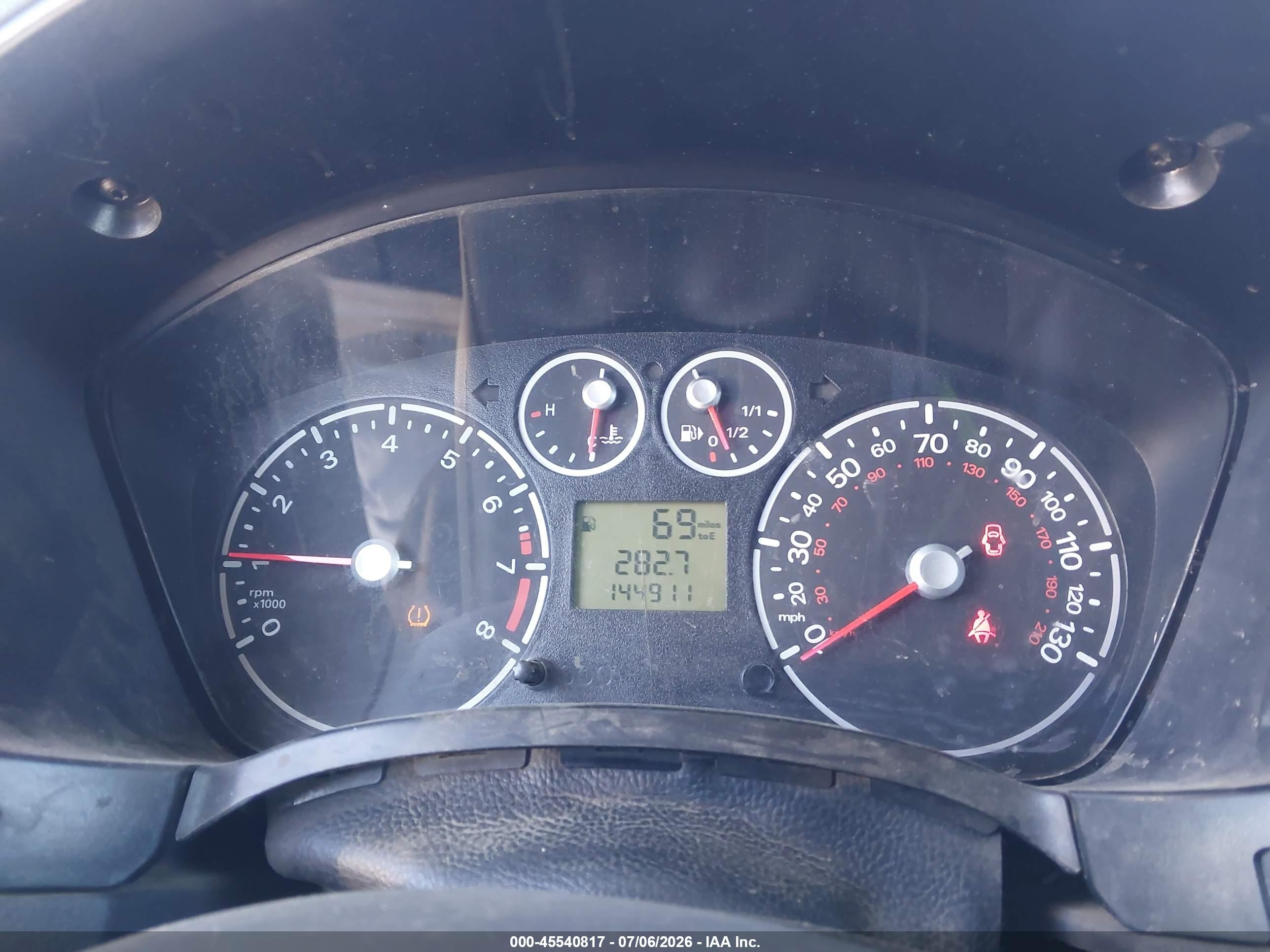 2013 Ford Transit Connect Xl White vin: NM0LS7AN8DT150398