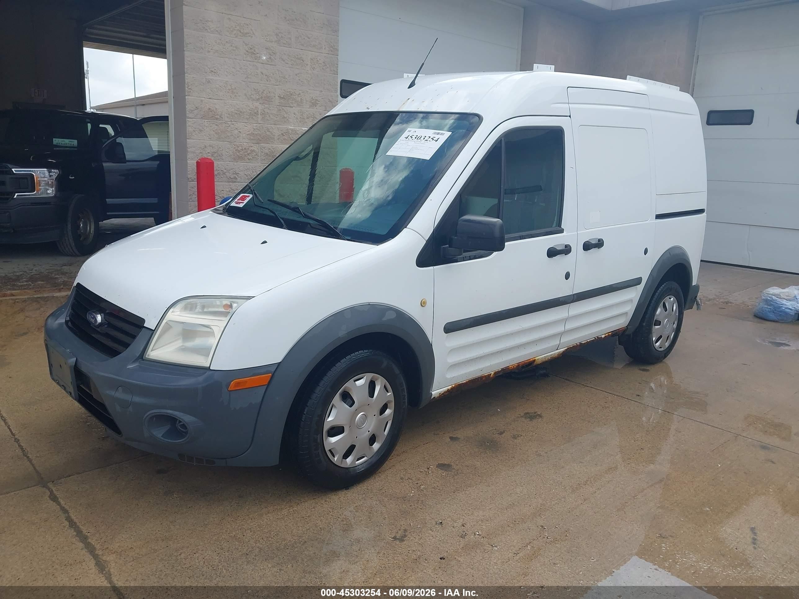 2011 Ford Transit Connect Xl White vin: NM0LS7AN9BT065602