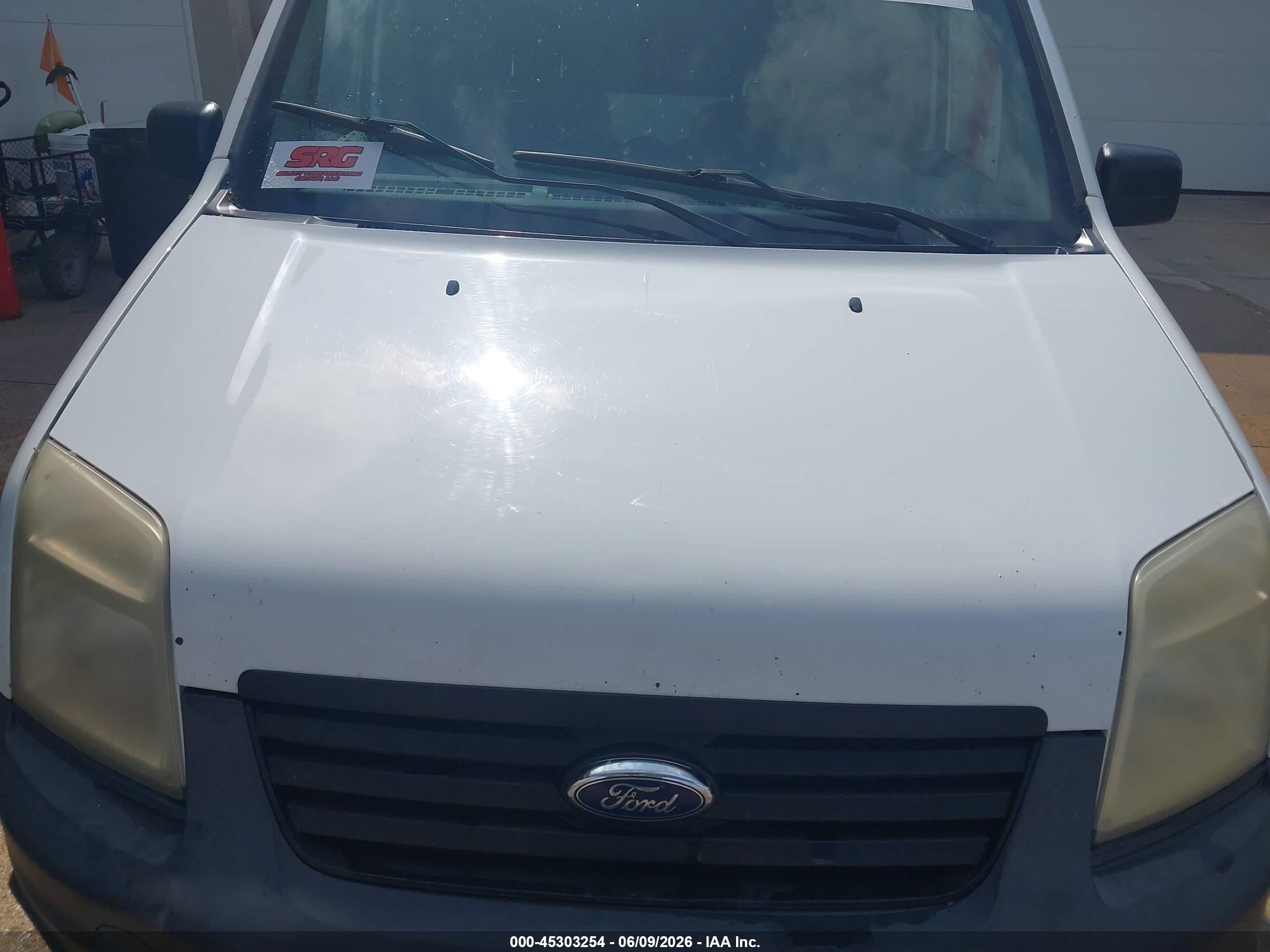 2011 Ford Transit Connect Xl White vin: NM0LS7AN9BT065602