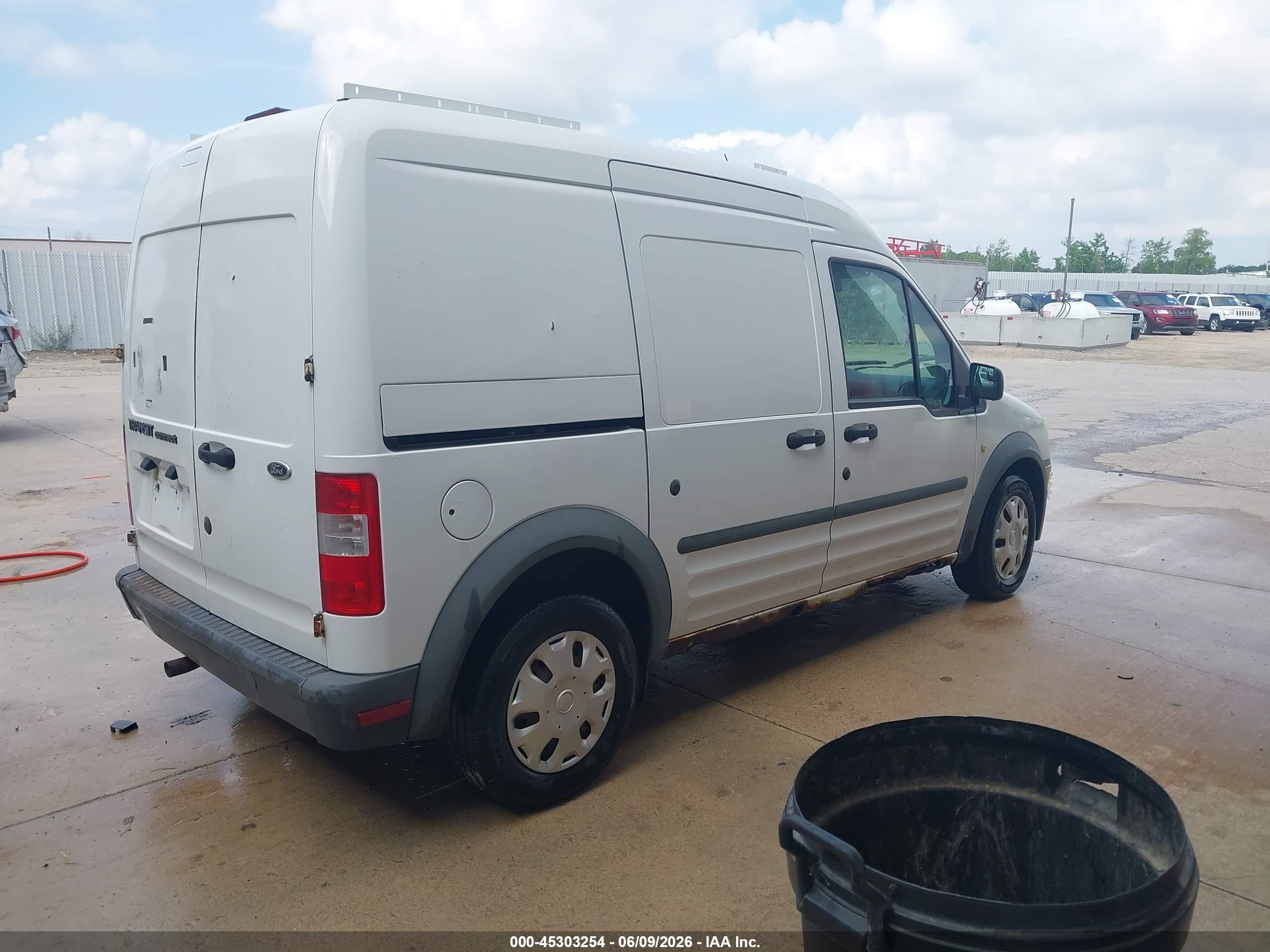 2011 Ford Transit Connect Xl White vin: NM0LS7AN9BT065602