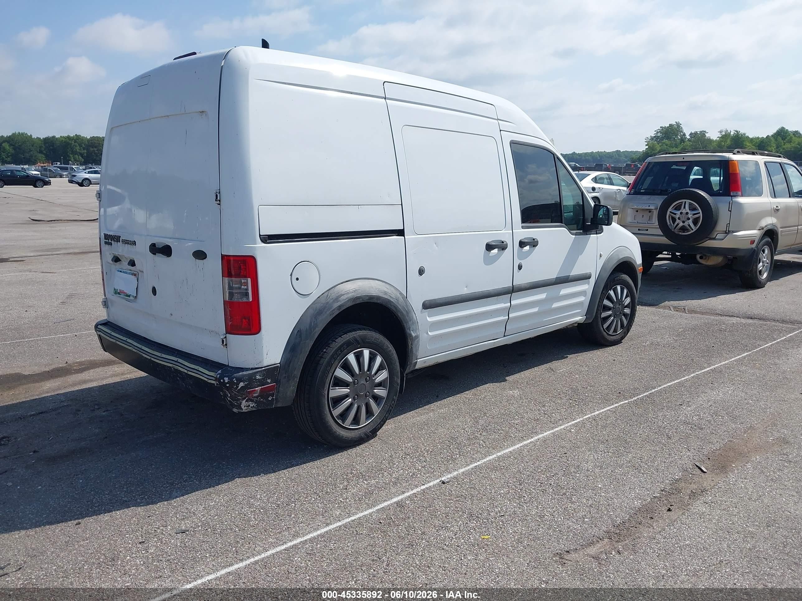 2011 Ford Transit Connect Xl White vin: NM0LS7AN9BT068564