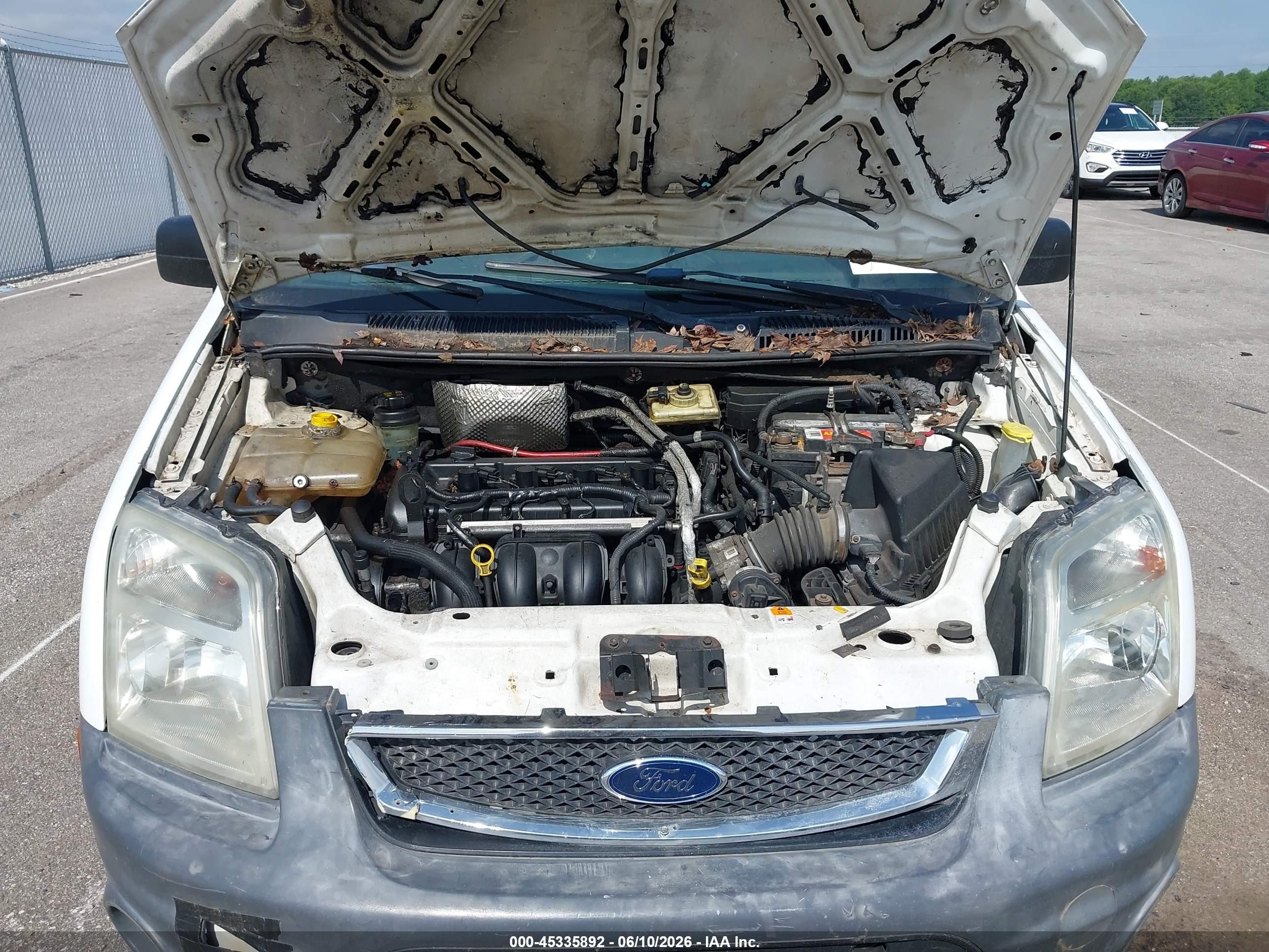 2011 Ford Transit Connect Xl White vin: NM0LS7AN9BT068564