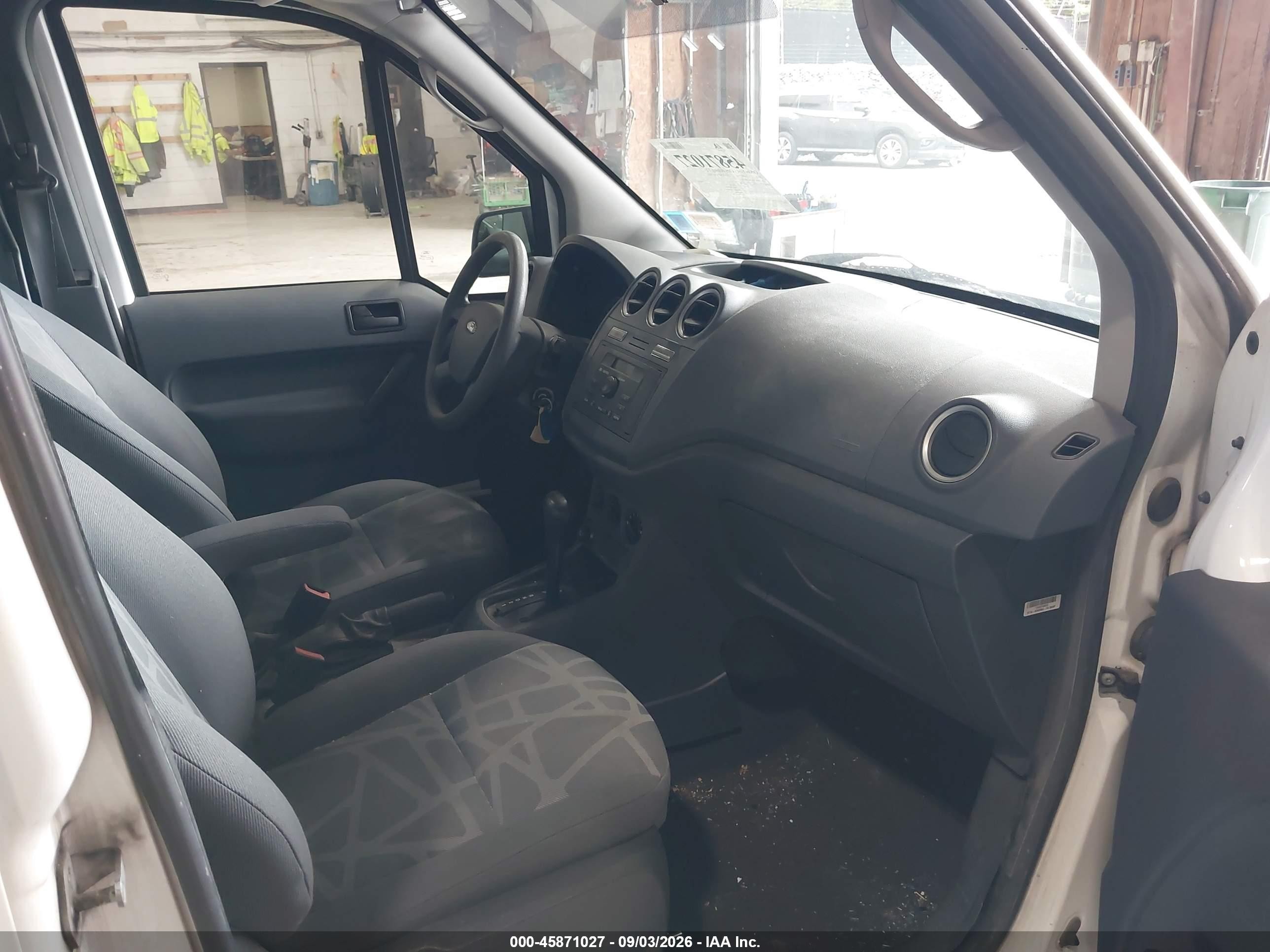 2012 Ford Transit Connect Xl White vin: NM0LS7AN9CT081431