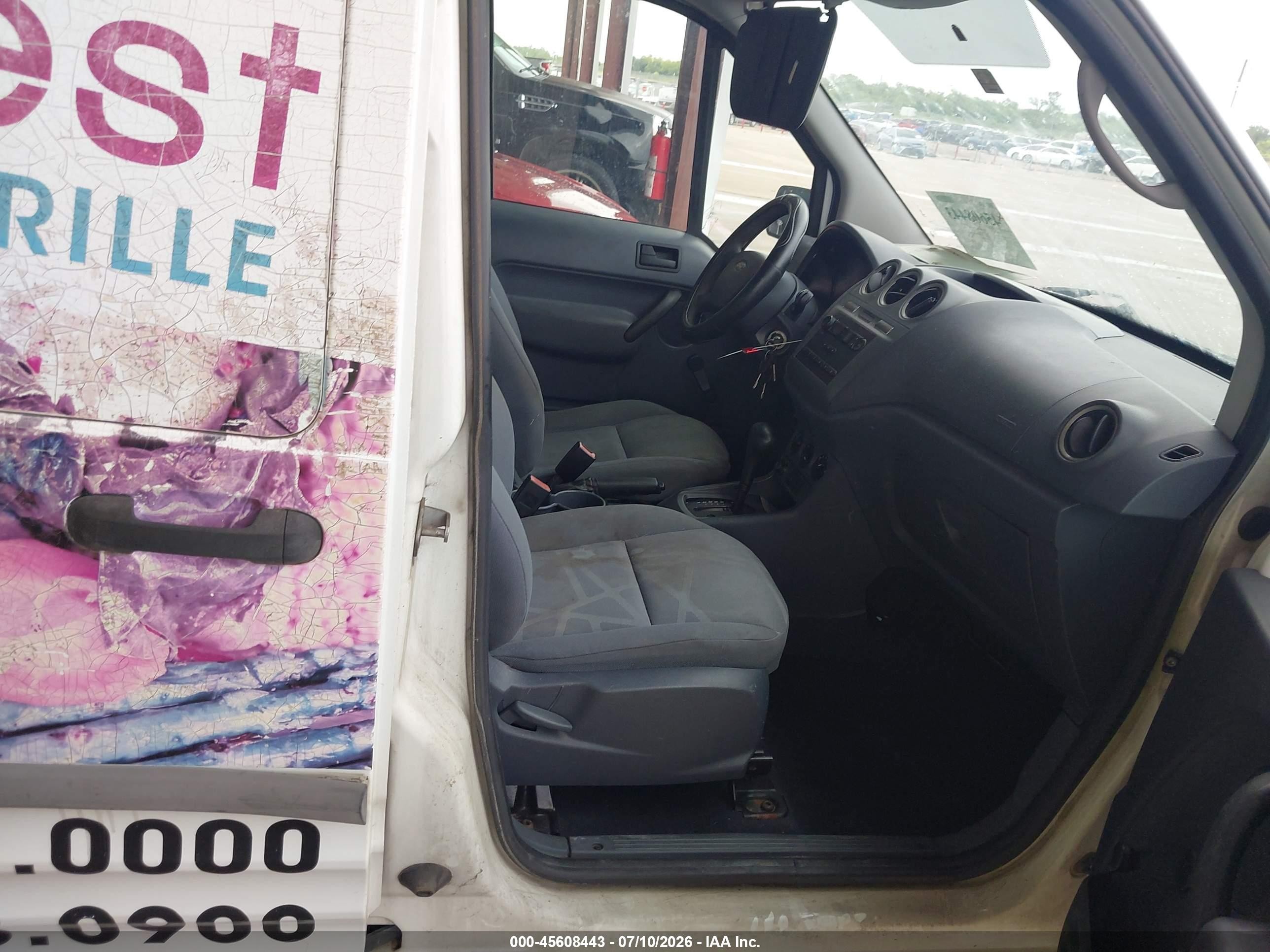 2012 Ford Transit Connect Xl White vin: NM0LS7AN9CT093031