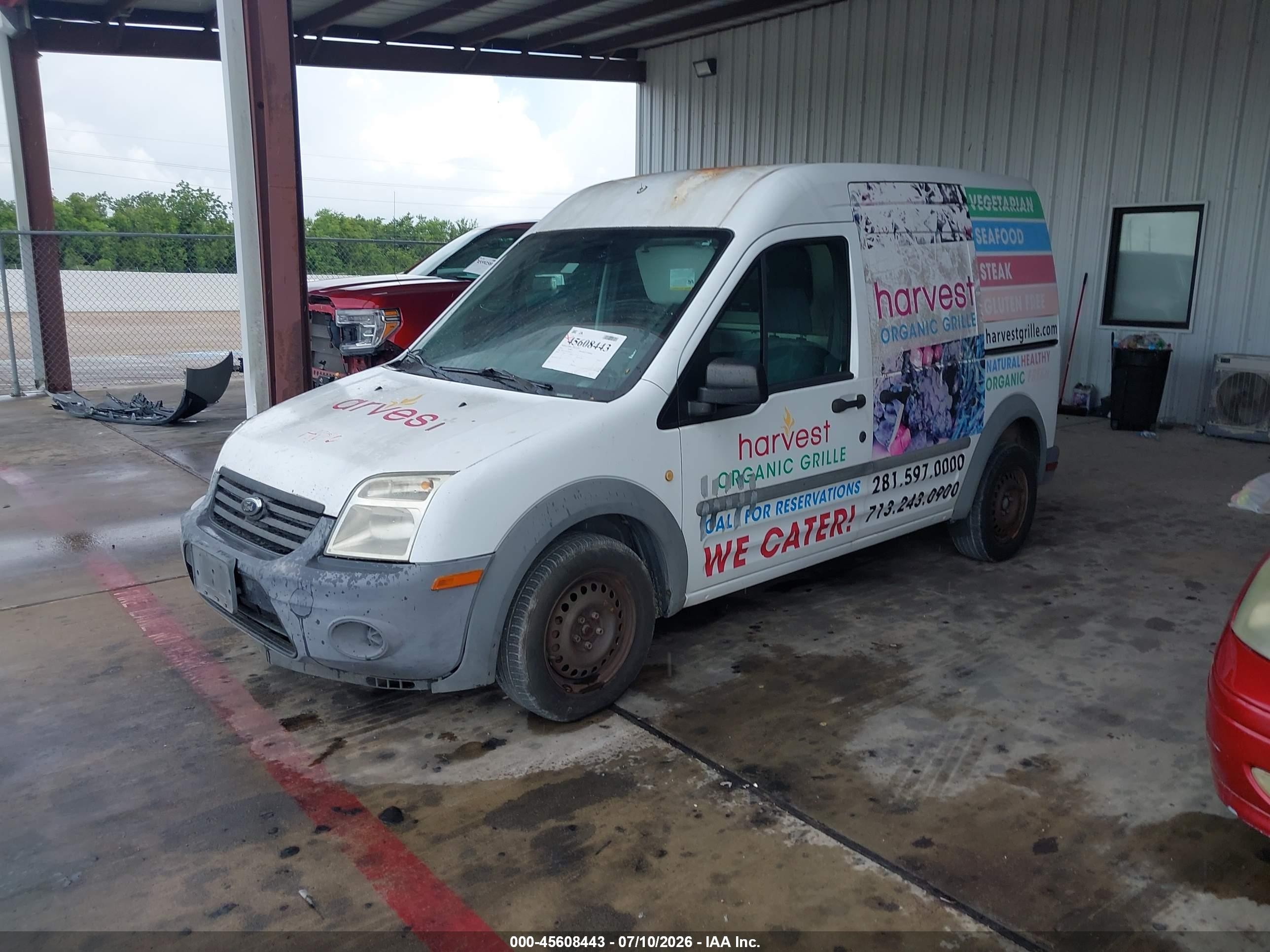2012 Ford Transit Connect Xl White vin: NM0LS7AN9CT093031