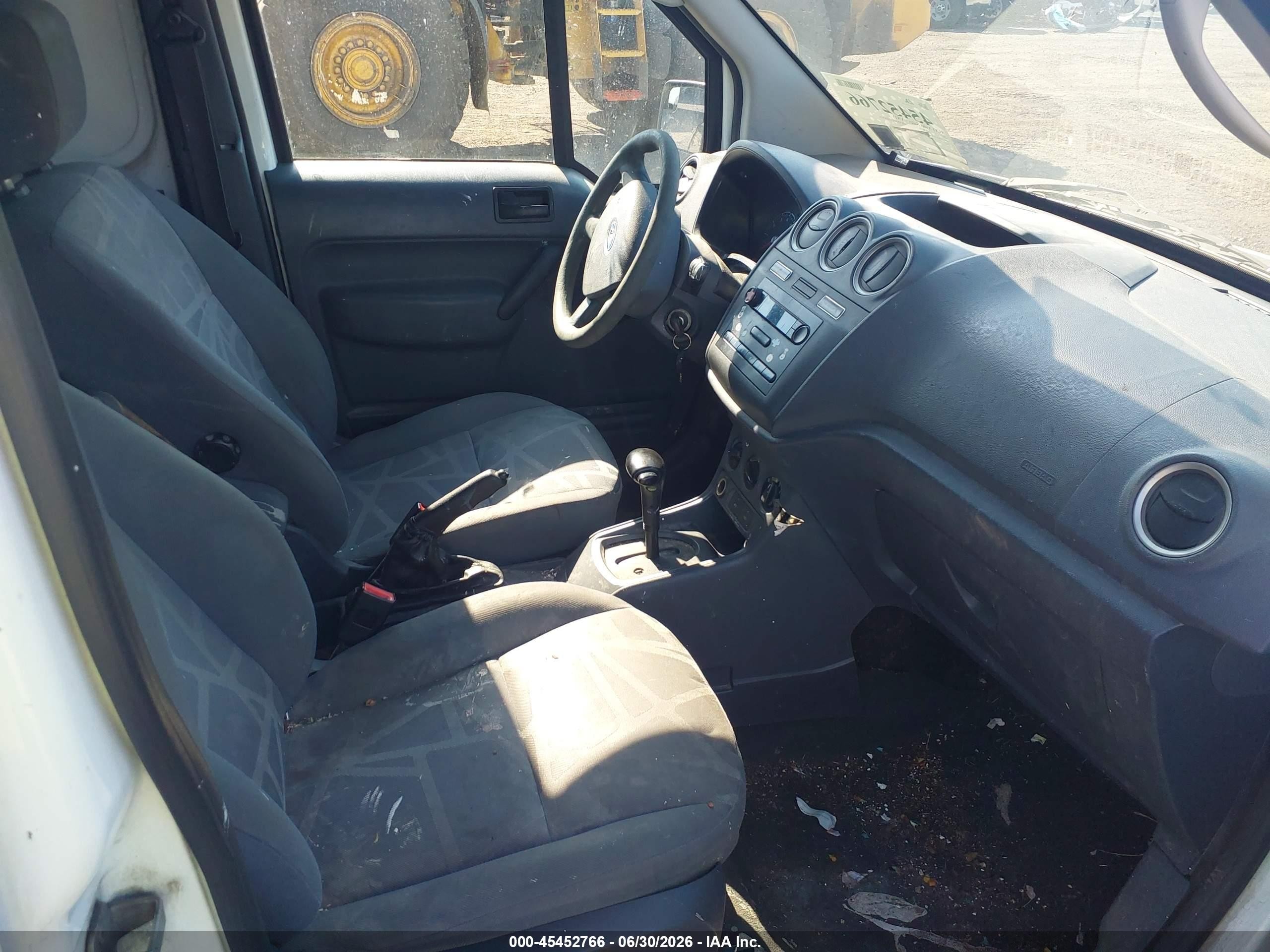 2013 Ford Transit Connect Xl White vin: NM0LS7AN9DT128359