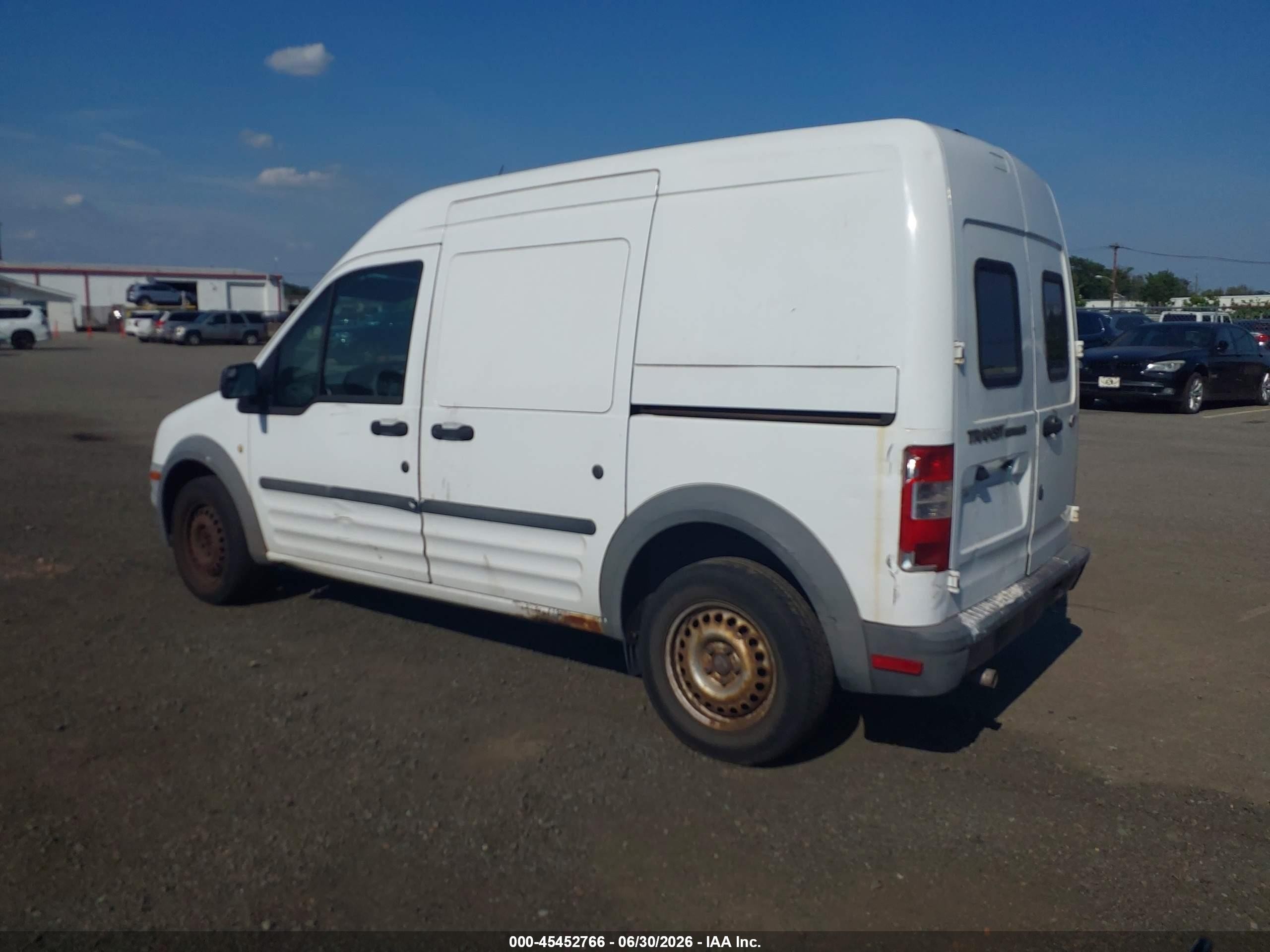 2013 Ford Transit Connect Xl White vin: NM0LS7AN9DT128359