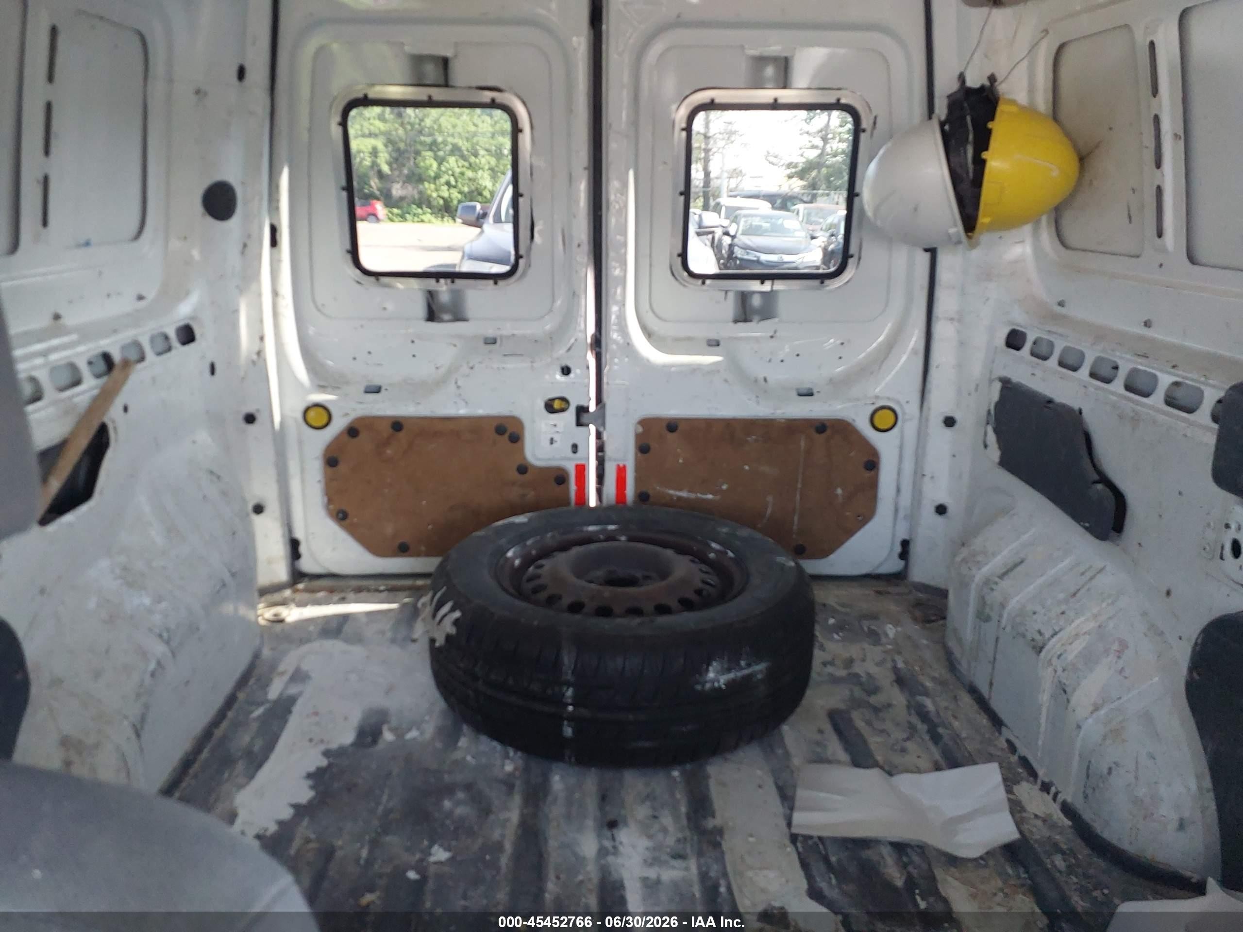 2013 Ford Transit Connect Xl White vin: NM0LS7AN9DT128359