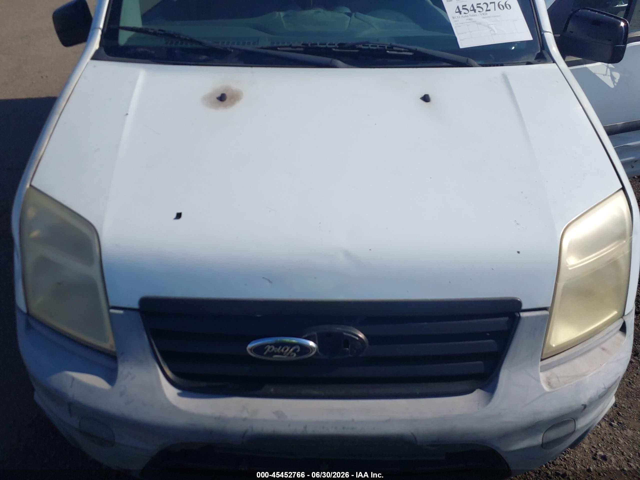 2013 Ford Transit Connect Xl White vin: NM0LS7AN9DT128359