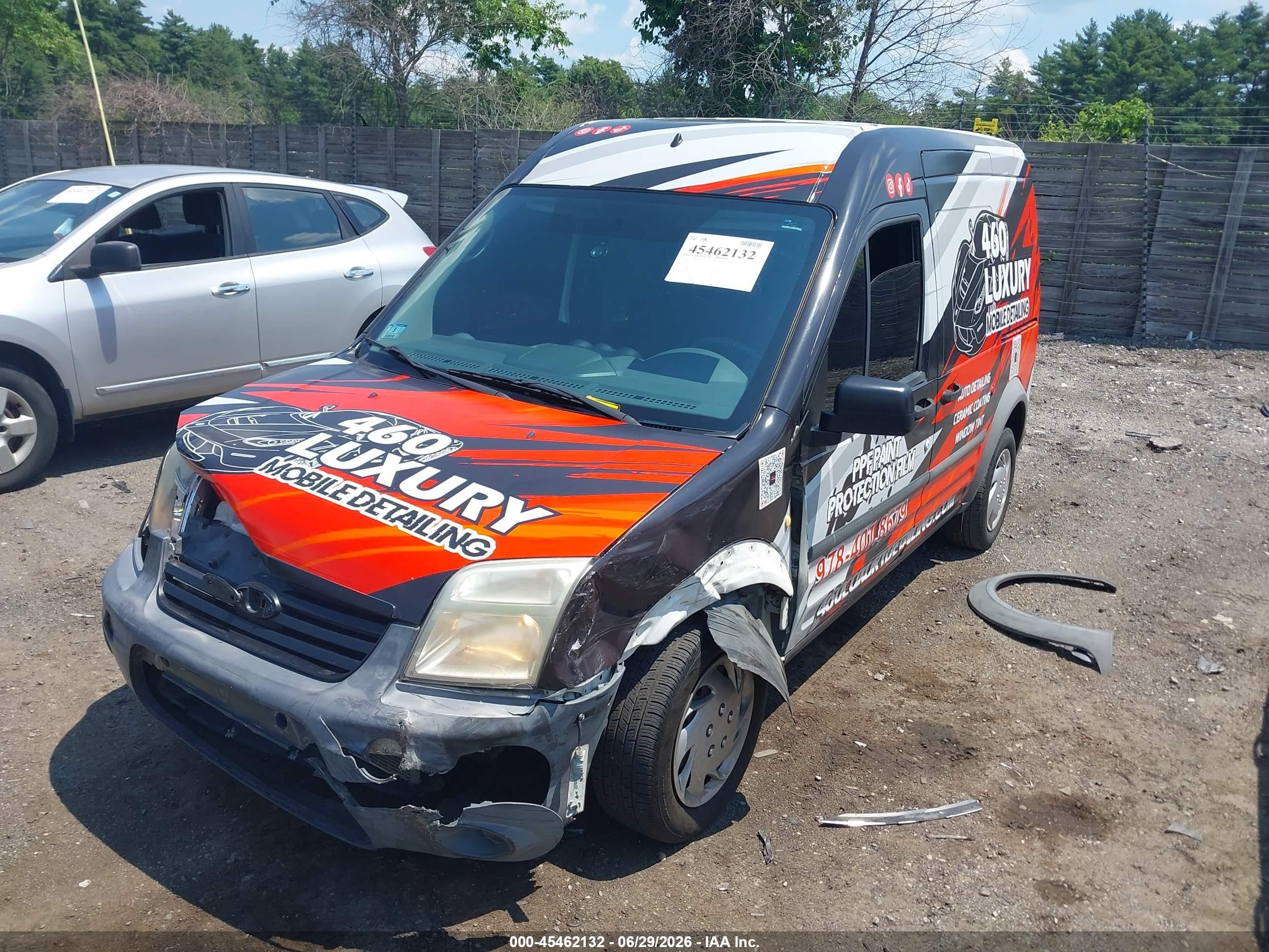 2013 Ford Transit Connect Xl White vin: NM0LS7AN9DT138552