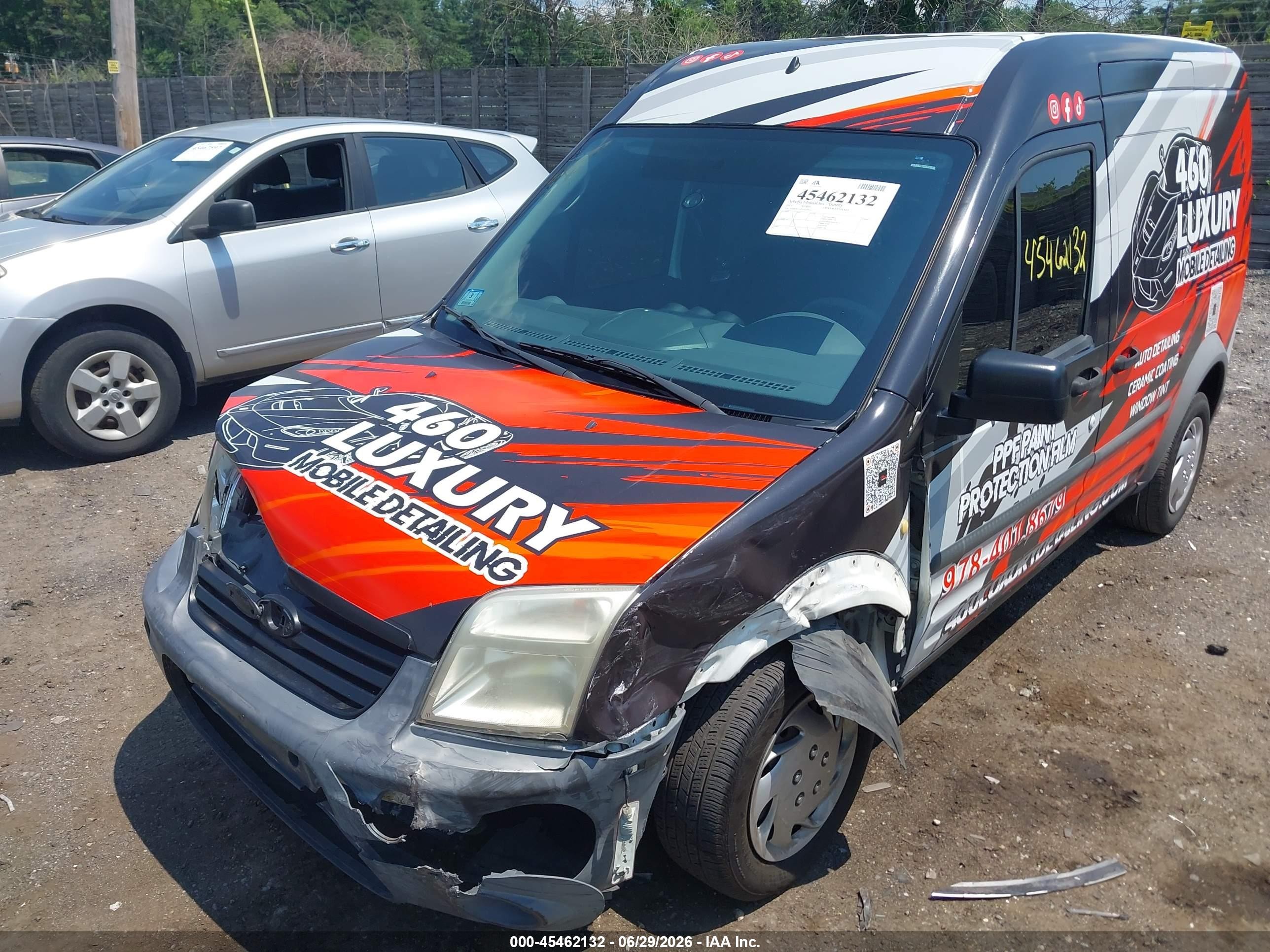 2013 Ford Transit Connect Xl White vin: NM0LS7AN9DT138552
