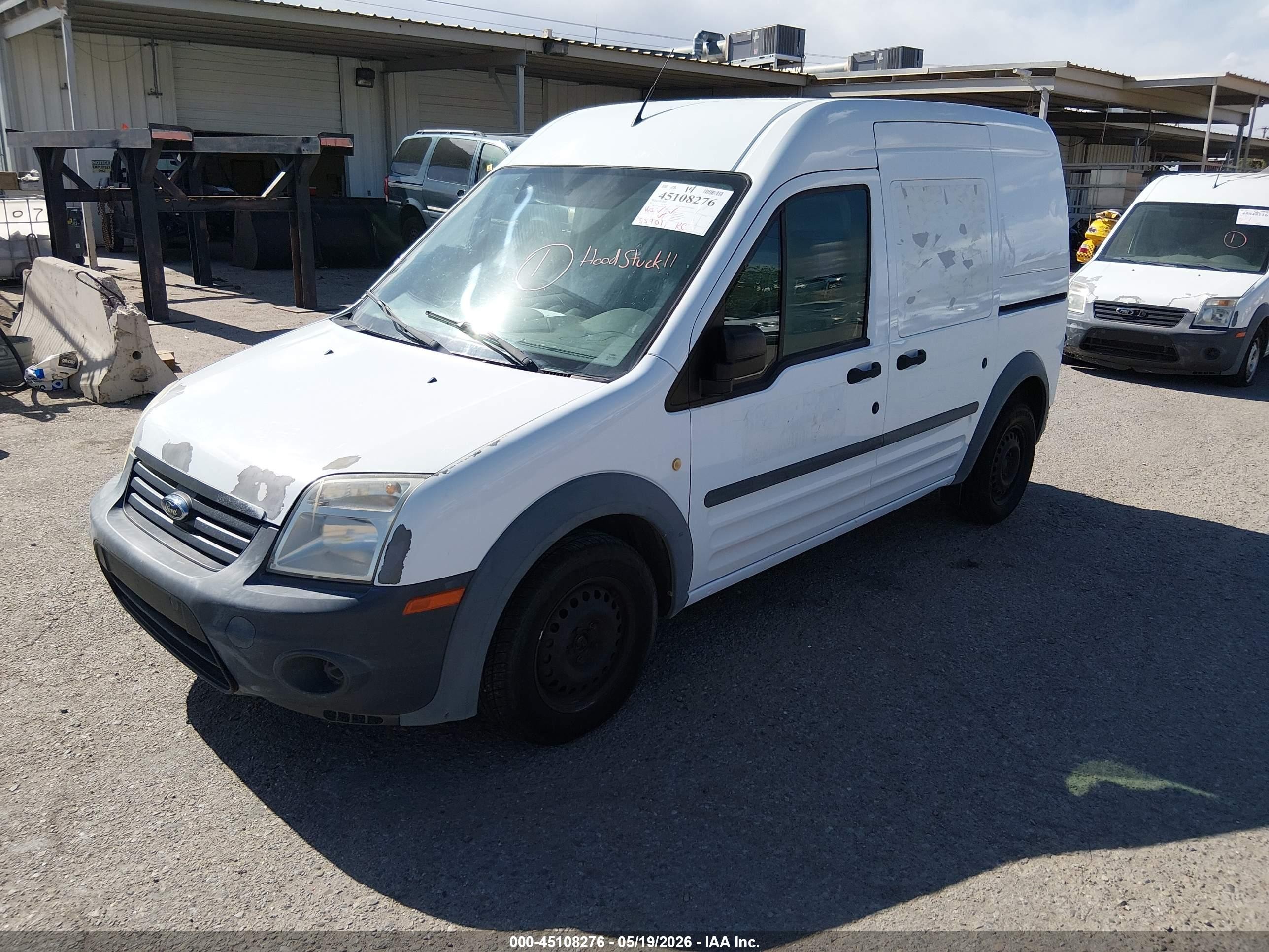 2013 Ford Transit Connect Xl White vin: NM0LS7AN9DT147851