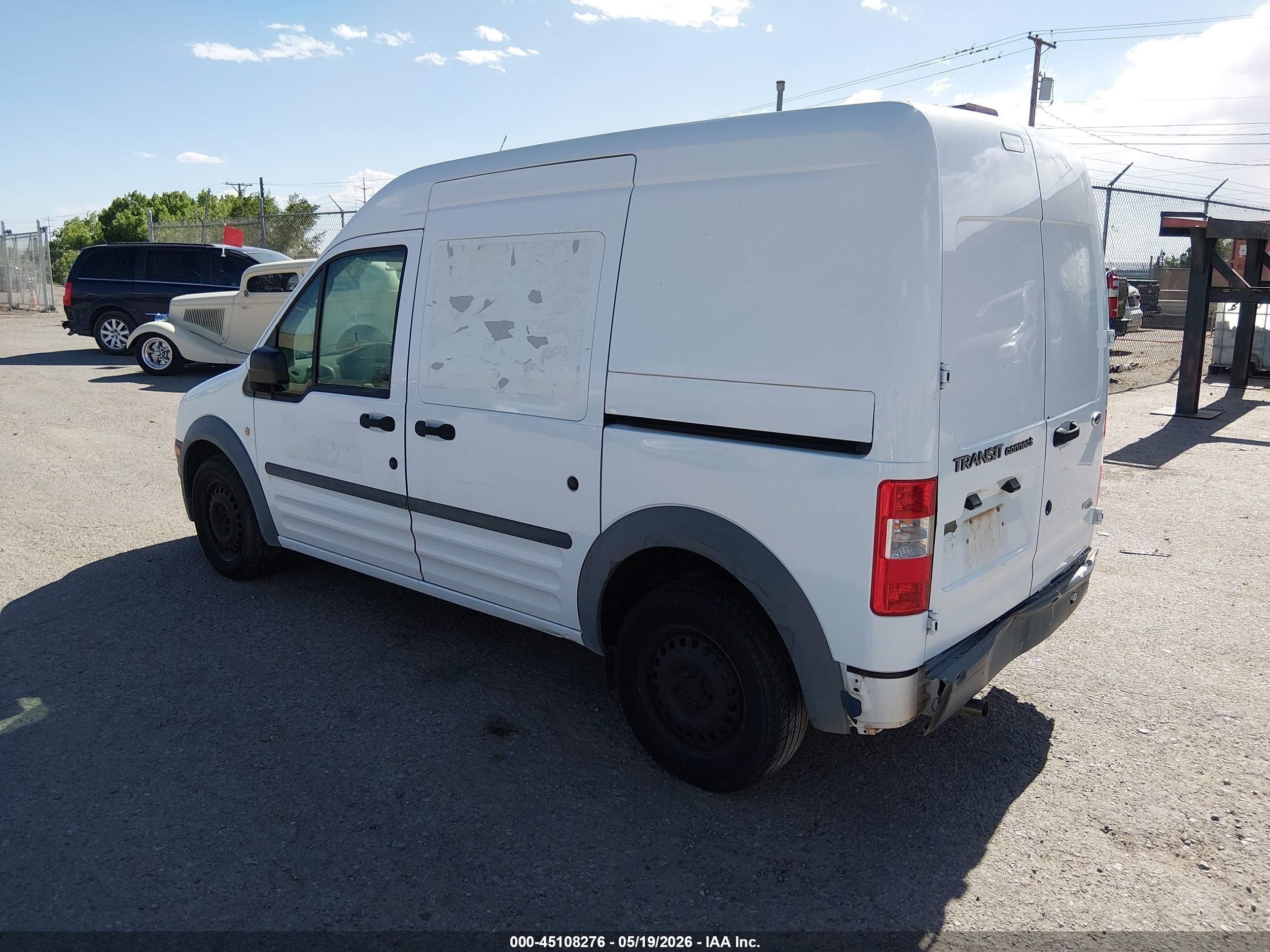 2013 Ford Transit Connect Xl White vin: NM0LS7AN9DT147851
