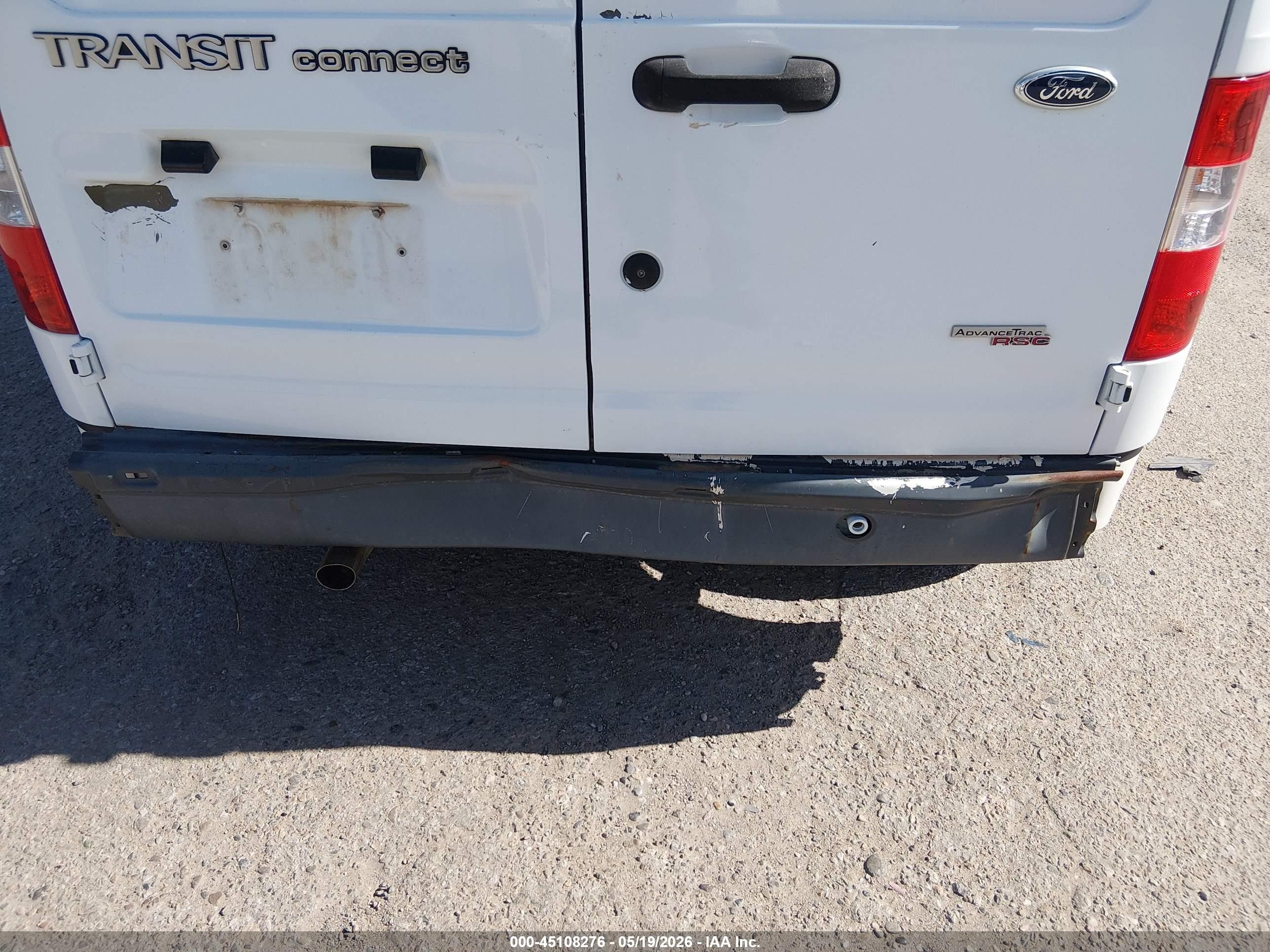 2013 Ford Transit Connect Xl White vin: NM0LS7AN9DT147851