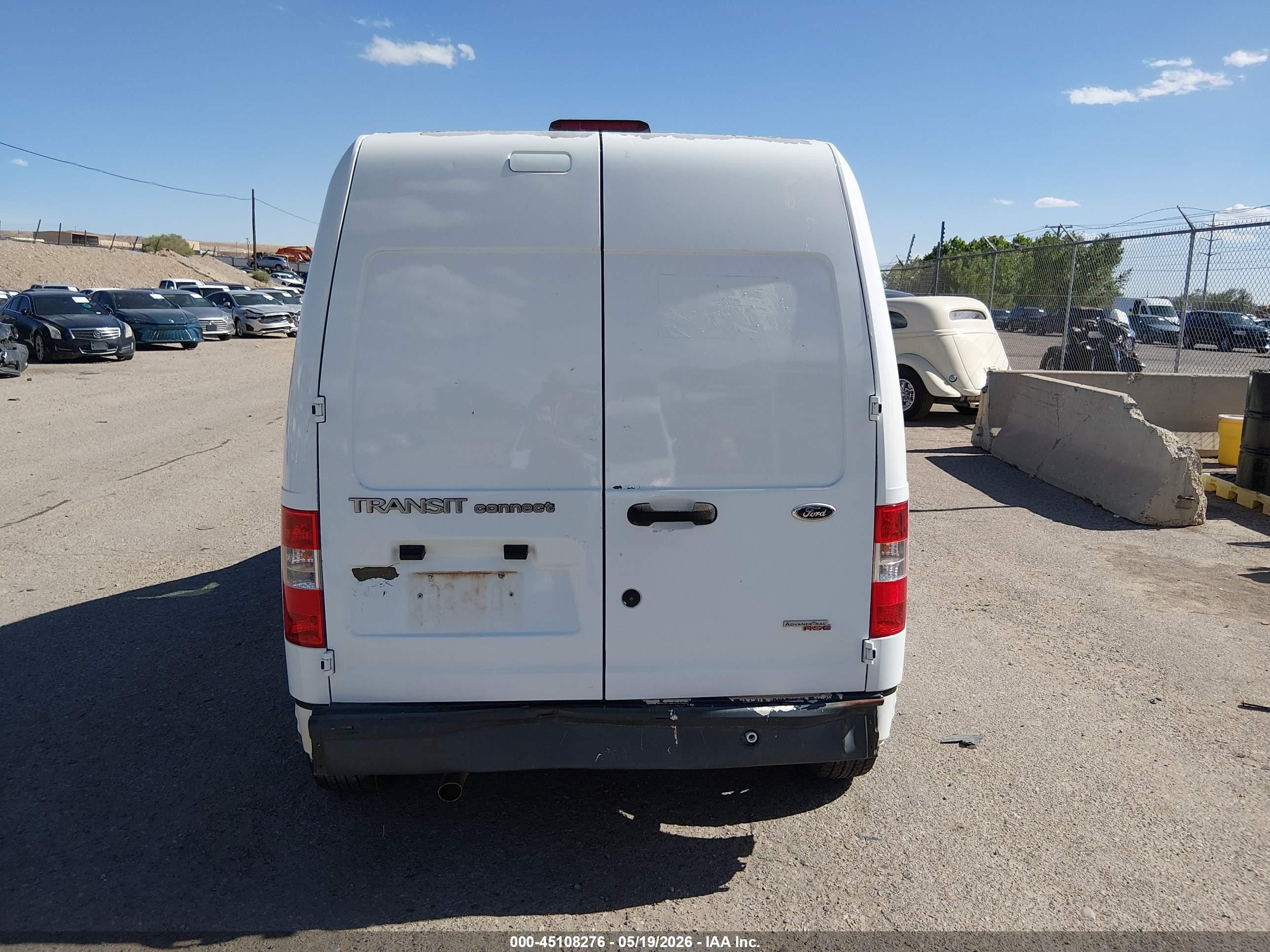 2013 Ford Transit Connect Xl White vin: NM0LS7AN9DT147851