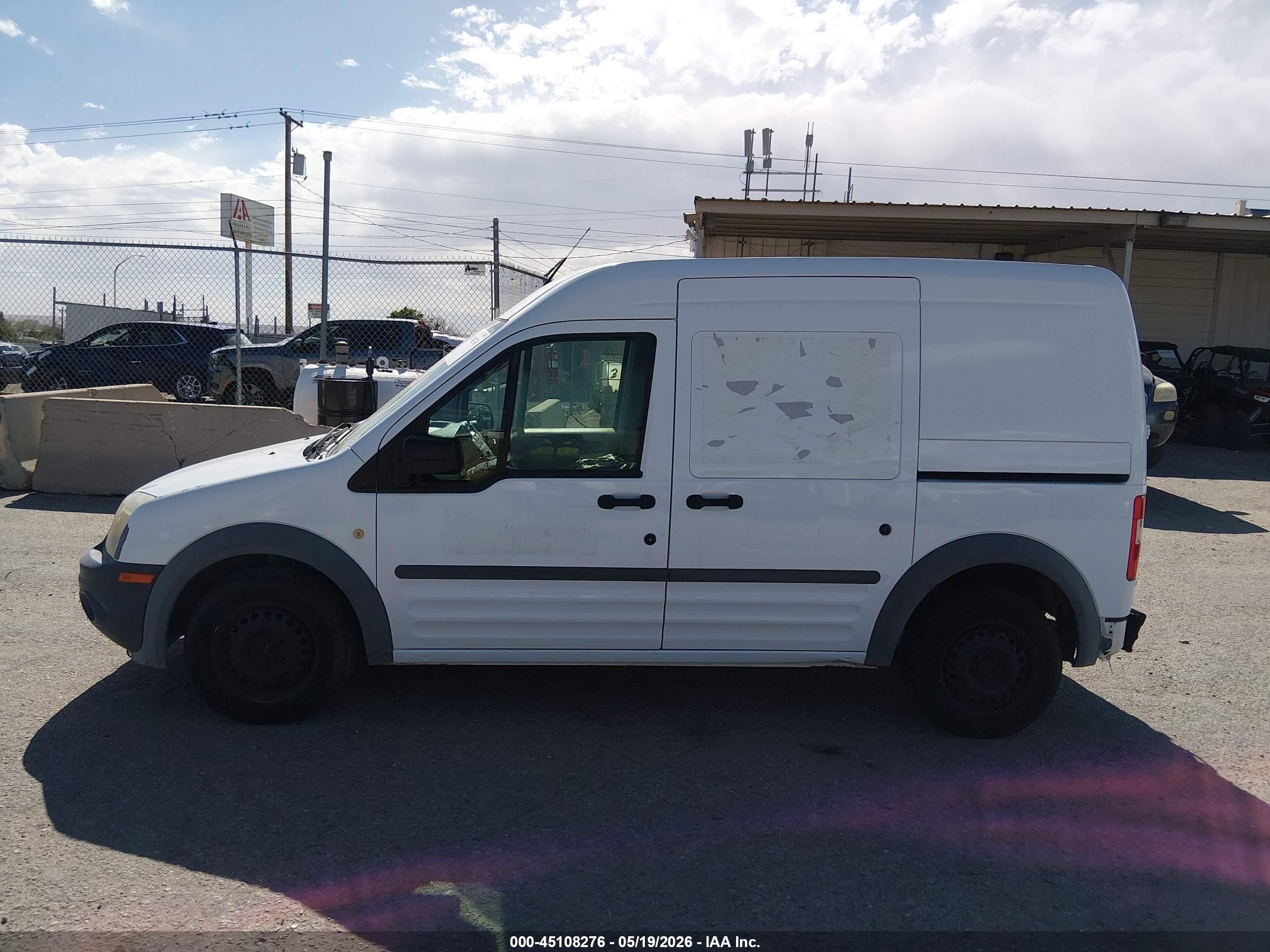 2013 Ford Transit Connect Xl White vin: NM0LS7AN9DT147851