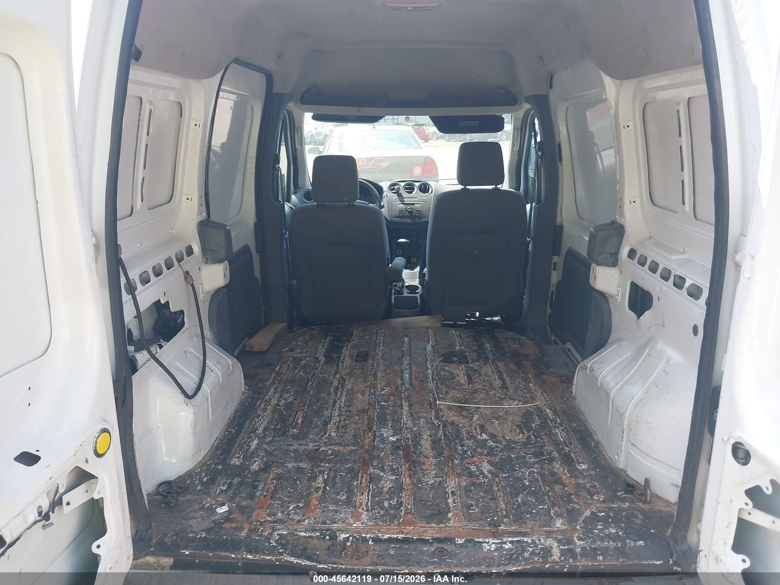 2010 Ford Transit Connect Xl White vin: NM0LS7ANXAT007092
